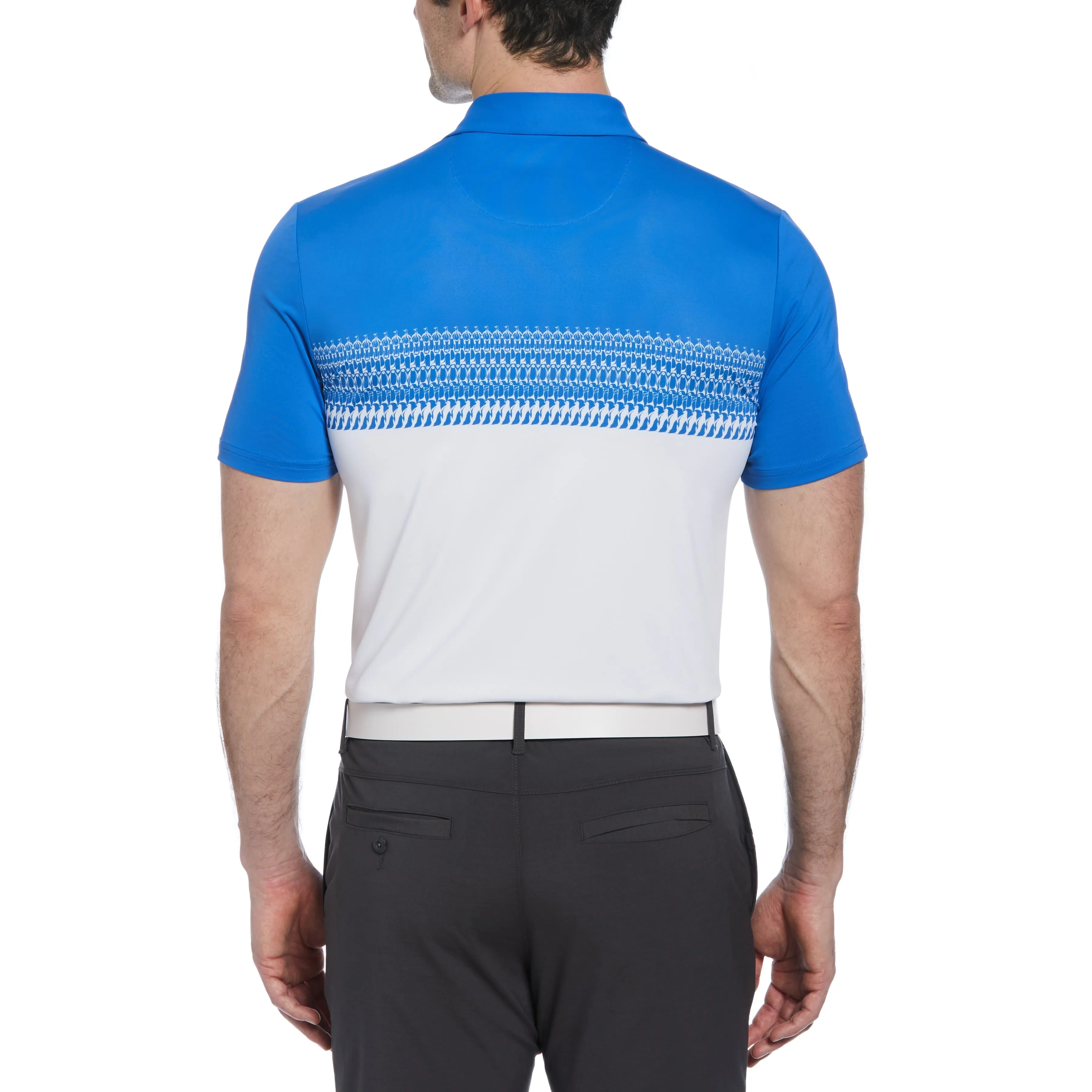 Penguin Stripe Block Print Golf Polo sold by Original Penguin product image thumbnail 2