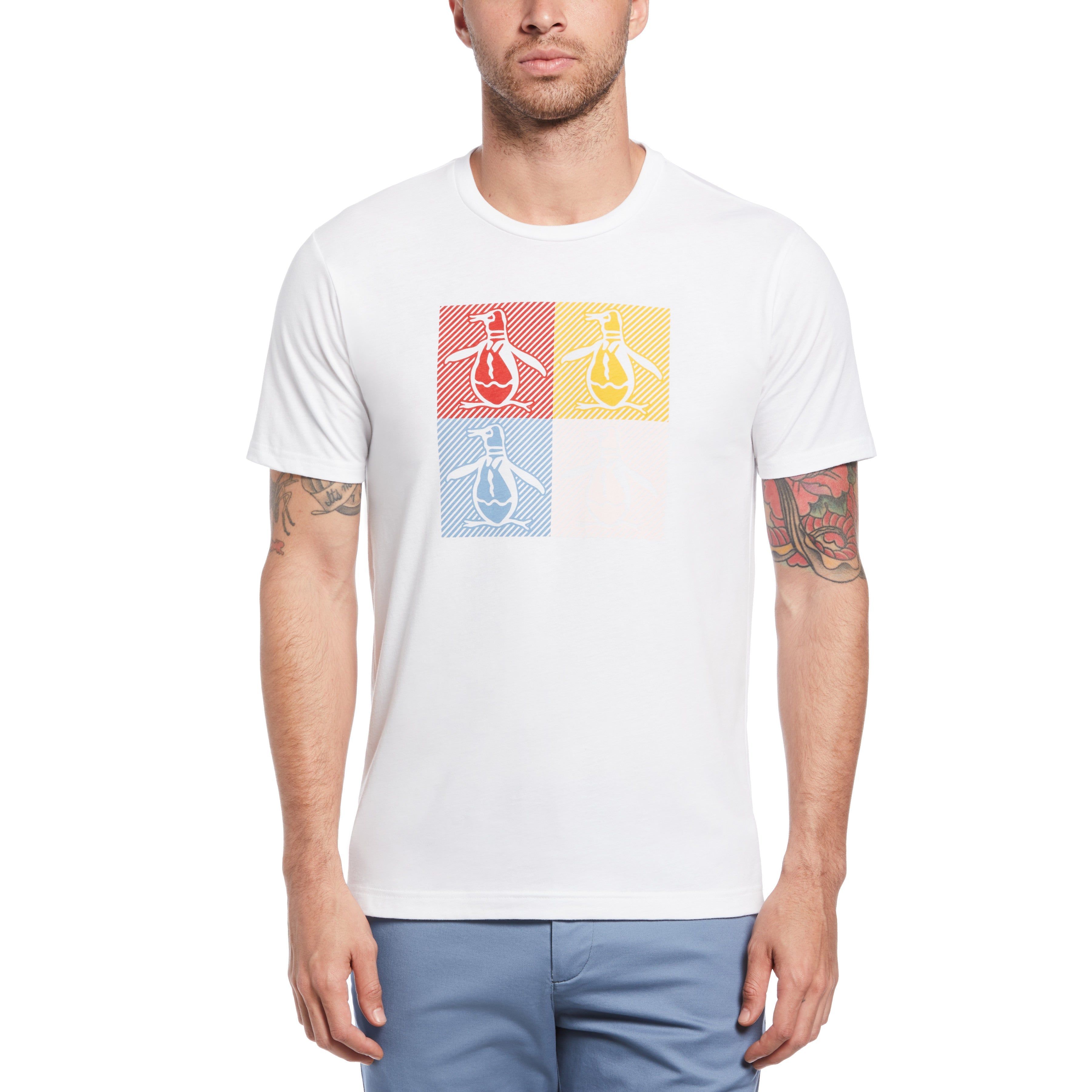 Multiple Pete Print Tee sold by Original Penguin