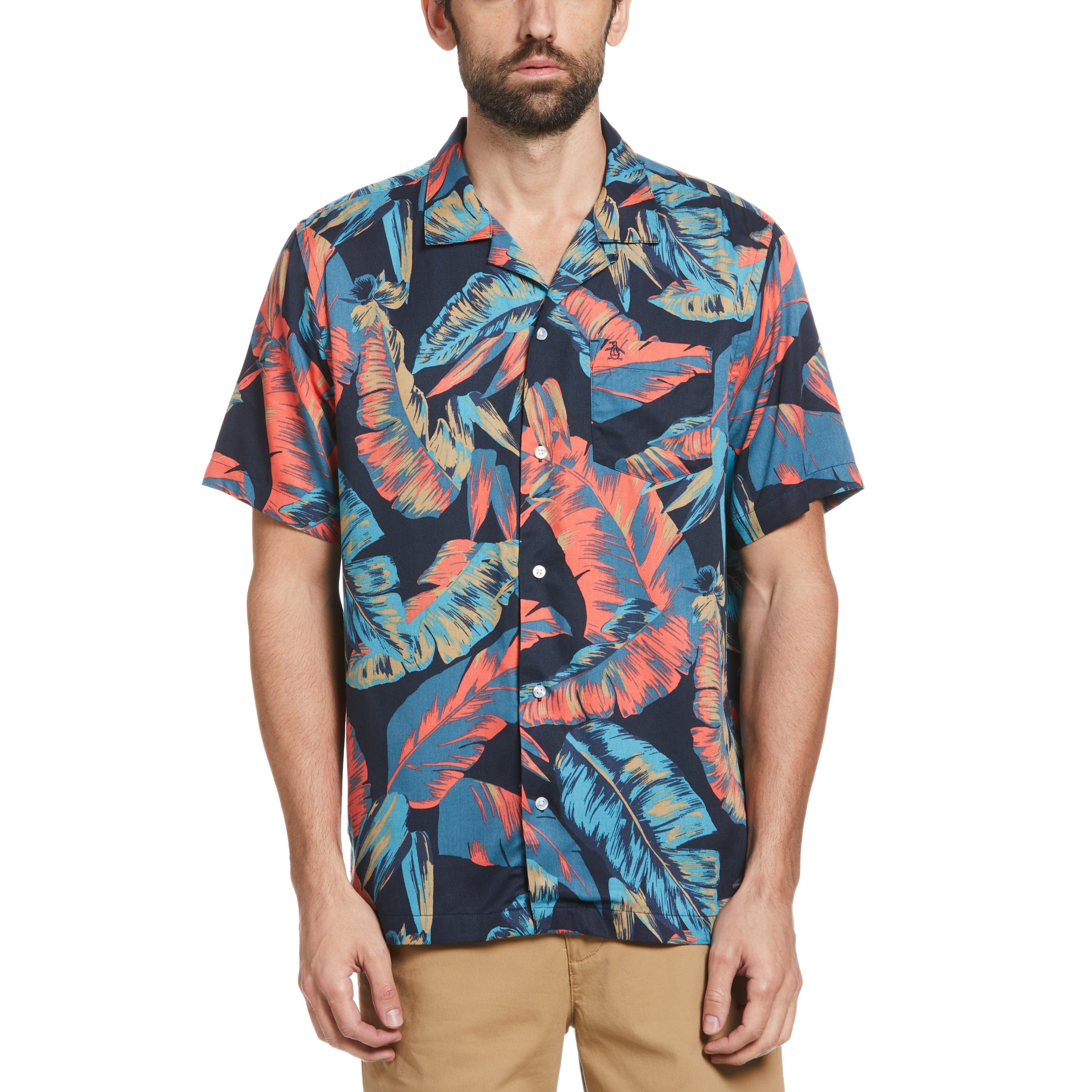 Leaf Print Shirt sold by Original Penguin