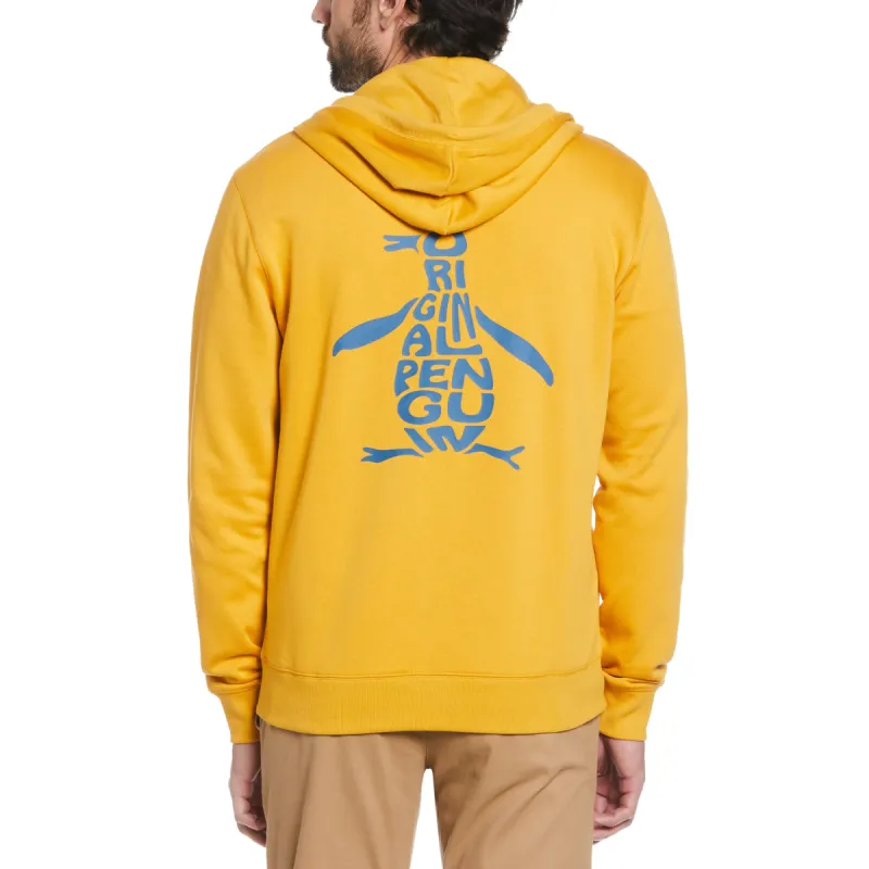 Full Zip Back Logo Hoodie sold by Original Penguin