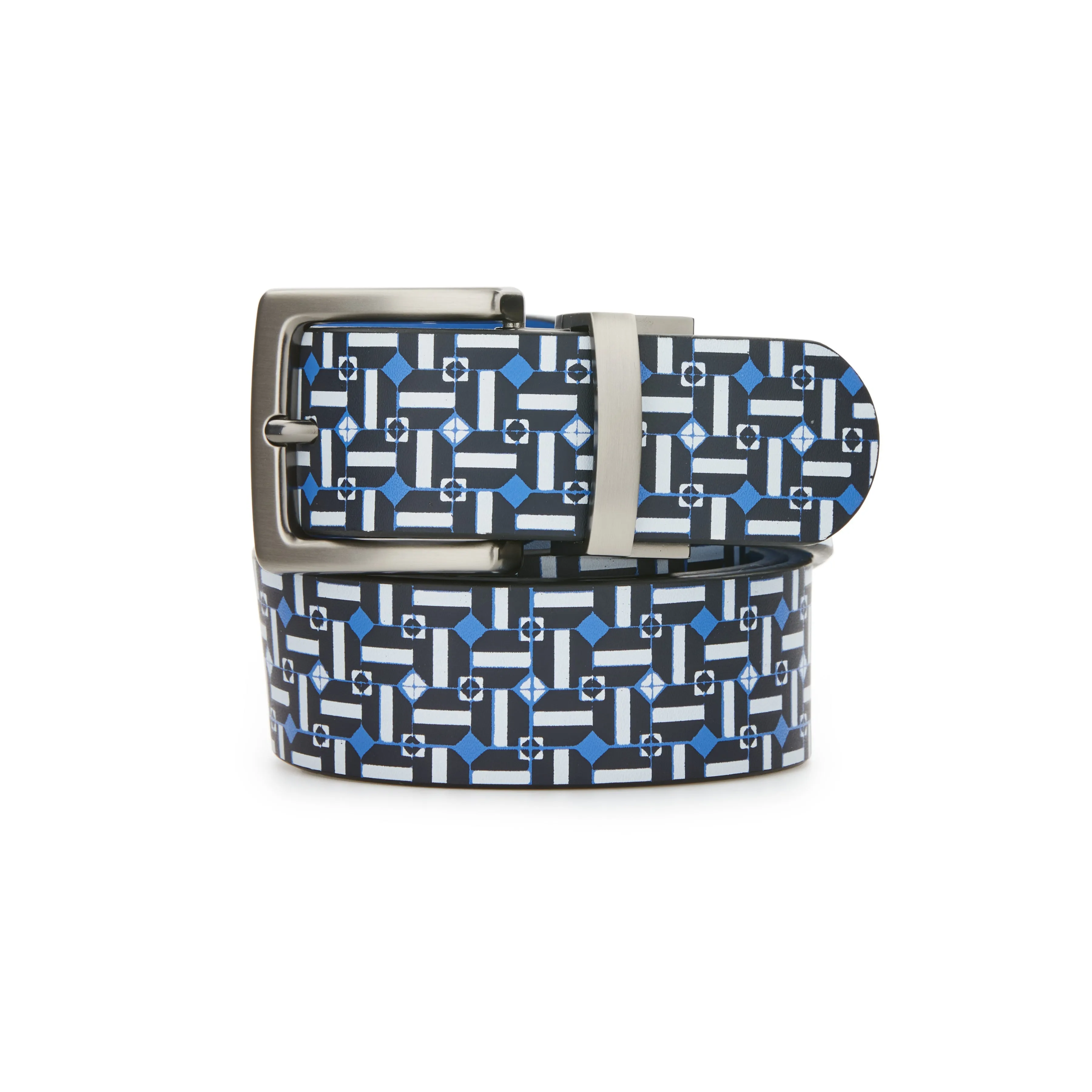 Micro-Pinball Reversible Leather Belt sold by Original Penguin