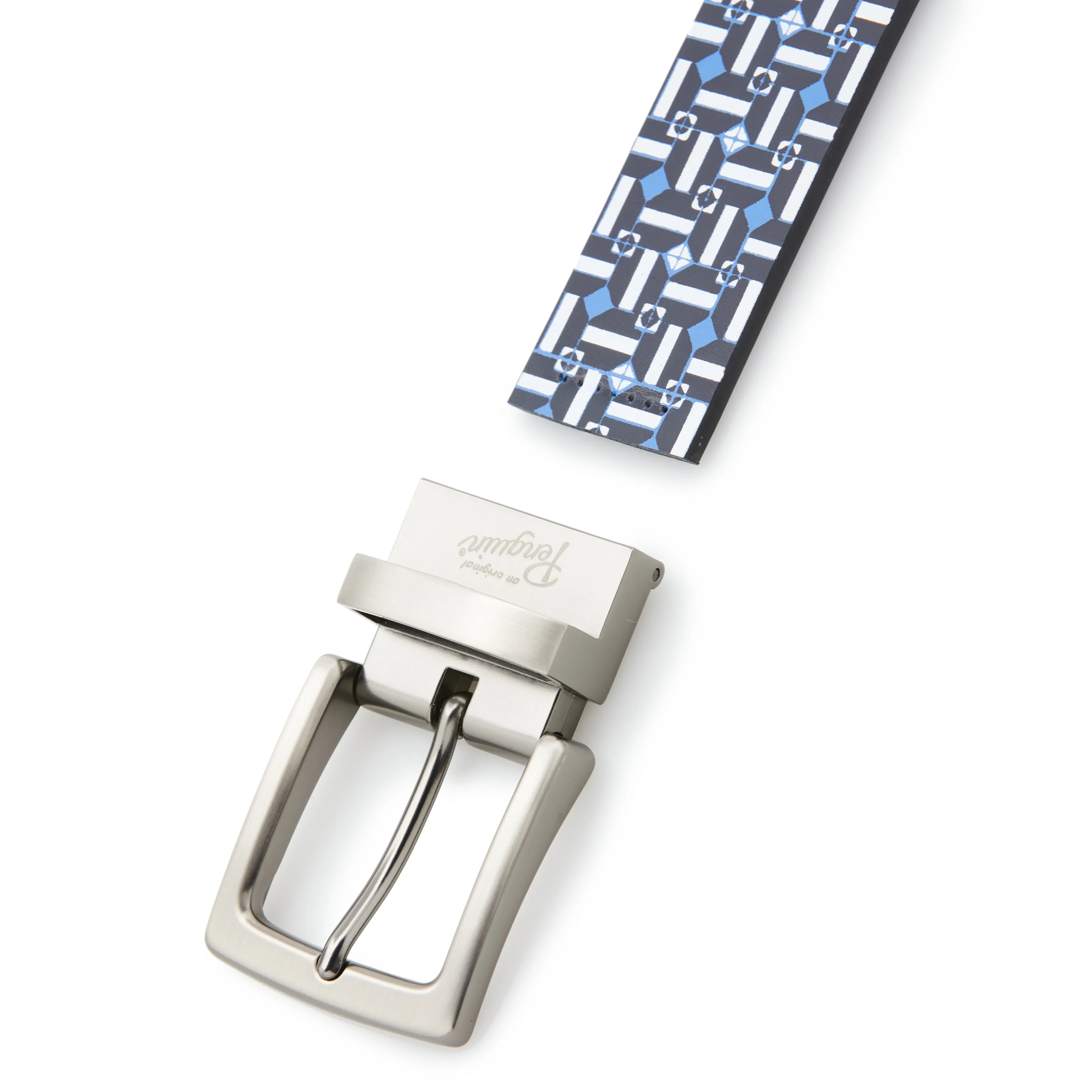 Micro-Pinball Reversible Leather Belt sold by Original Penguin product image thumbnail 3