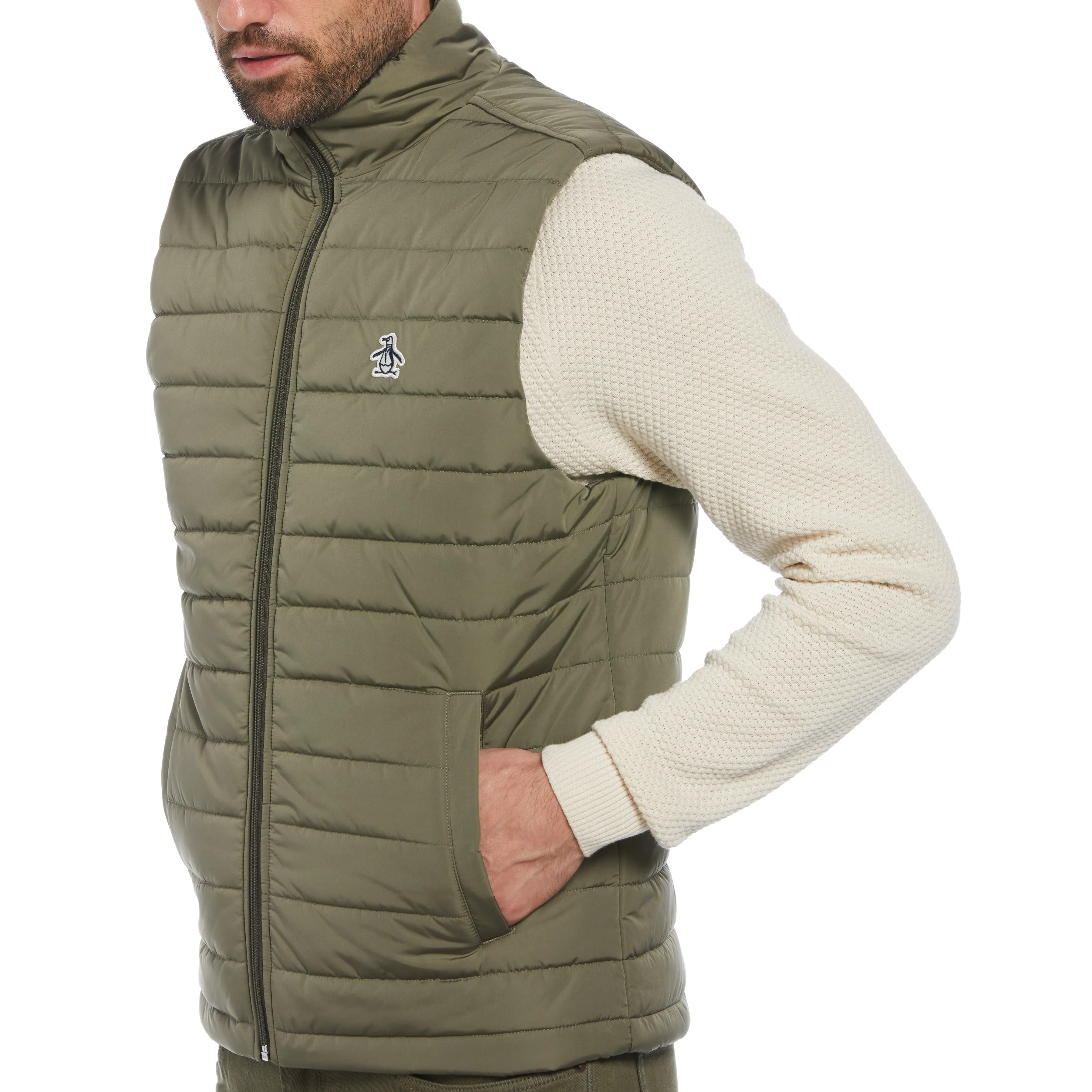 Lightweight Puffer Vest sold by Original Penguin product image thumbnail 3