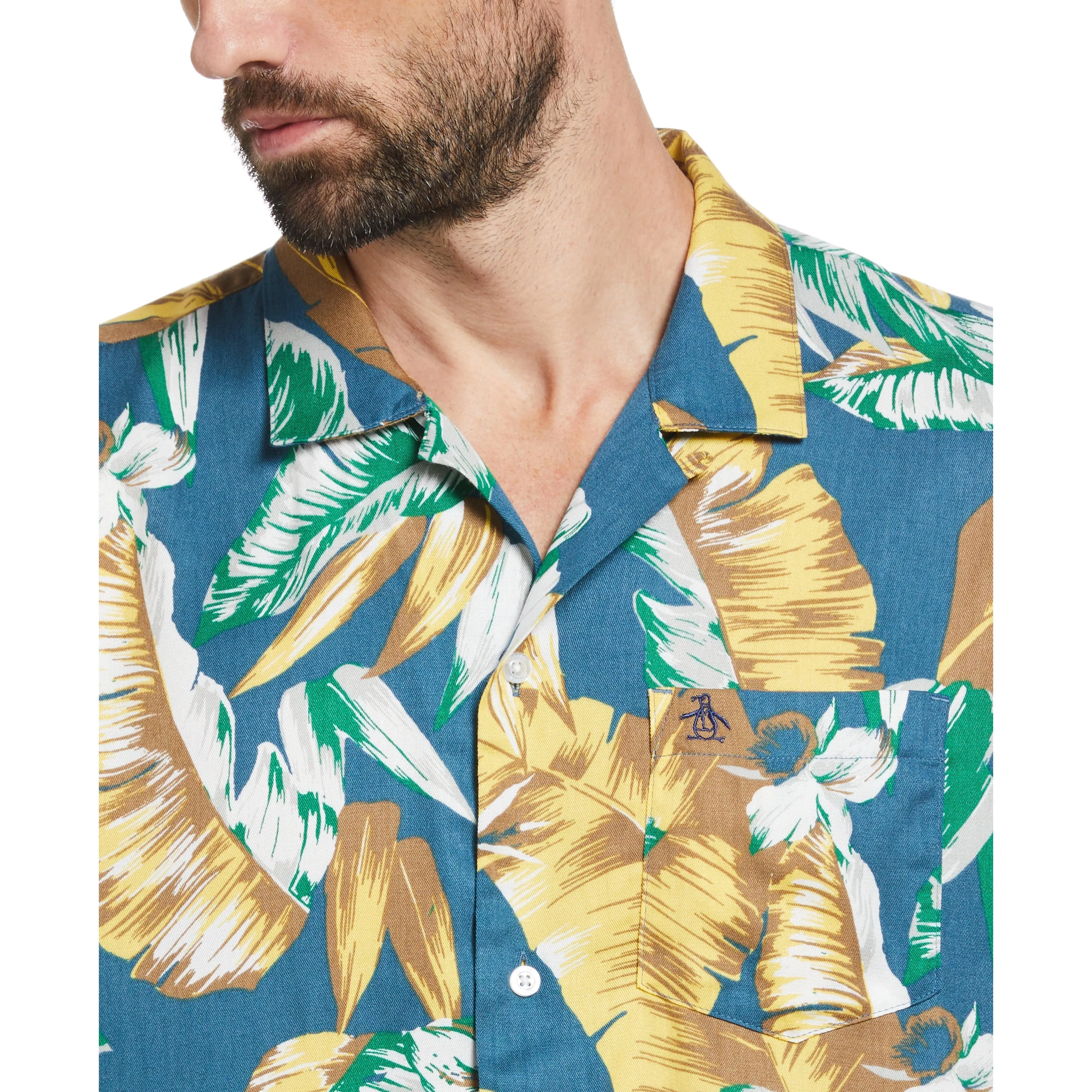Leaf Print Shirt sold by Original Penguin product image thumbnail 3