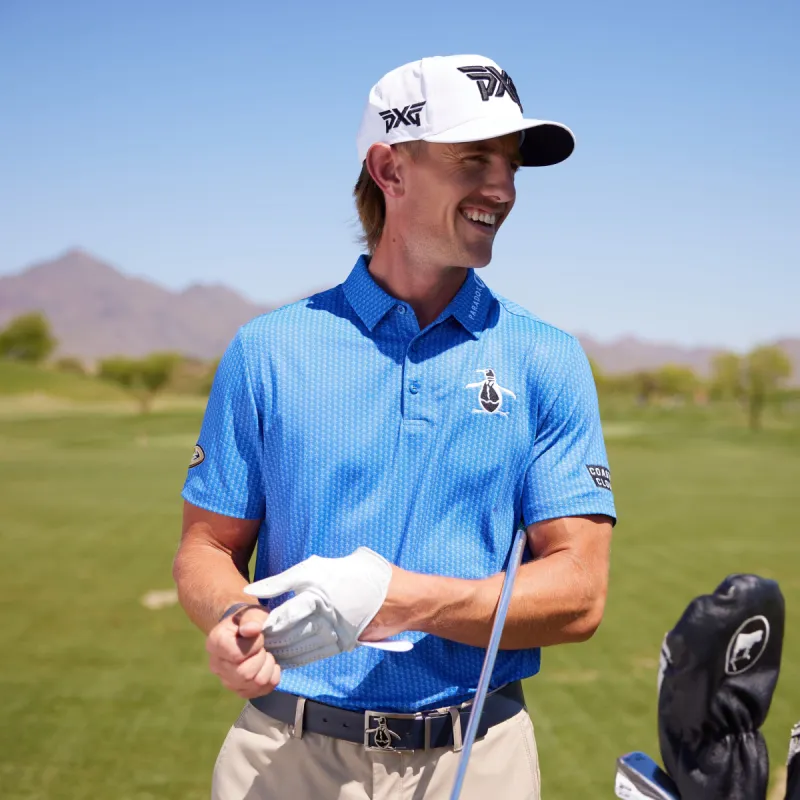 Allover Pete Print Golf Polo sold by Original Penguin