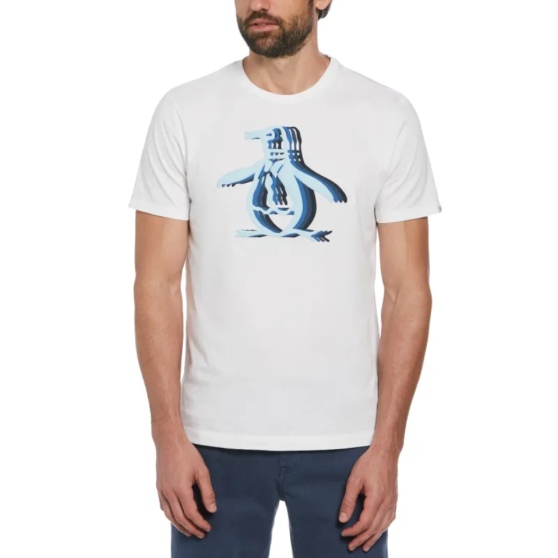 4D Pete Graphic Print Tee sold by Original Penguin
