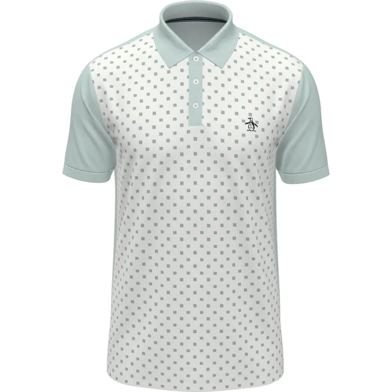 Jacquard Check Polo sold by Original Penguin