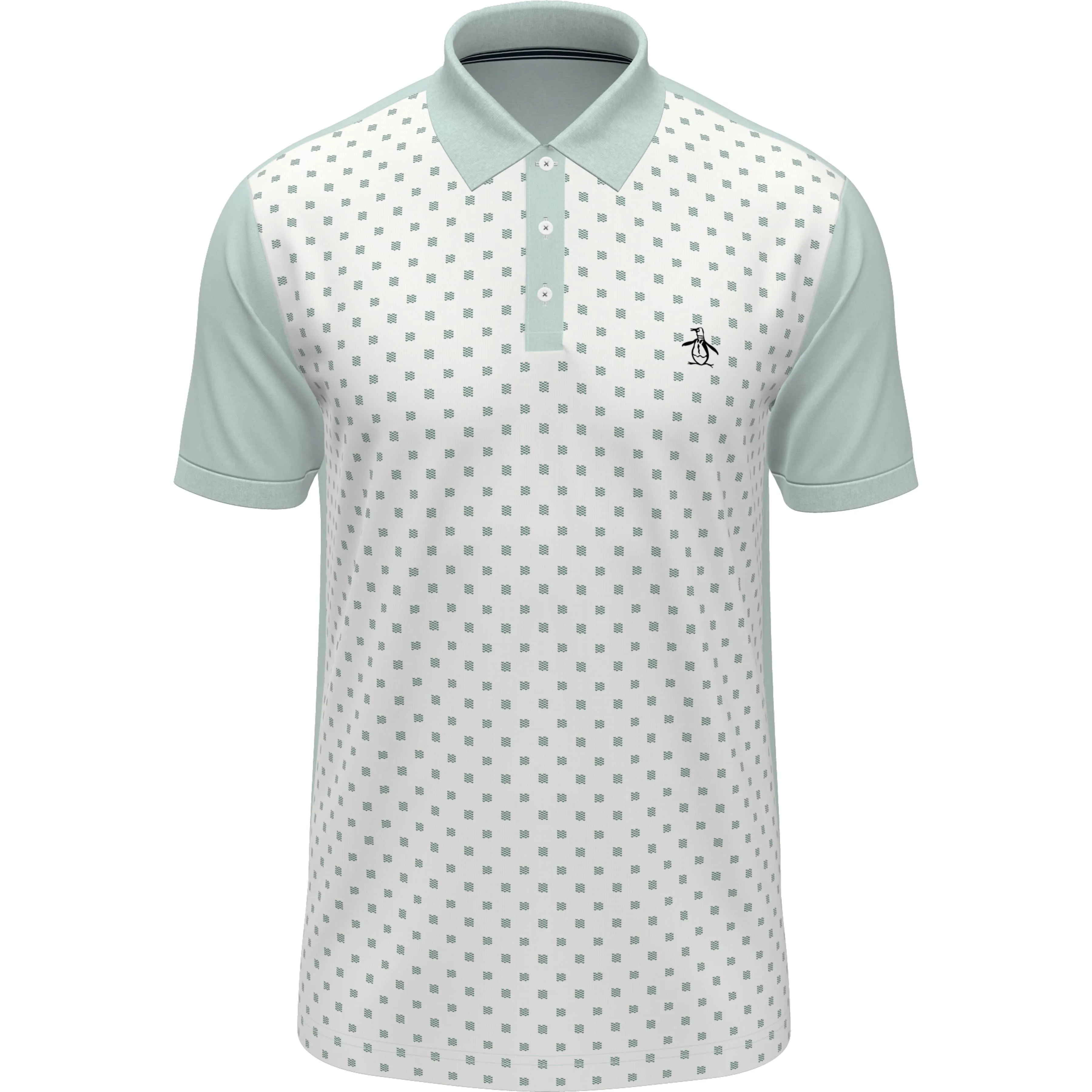 Jacquard Check Polo sold by Original Penguin
