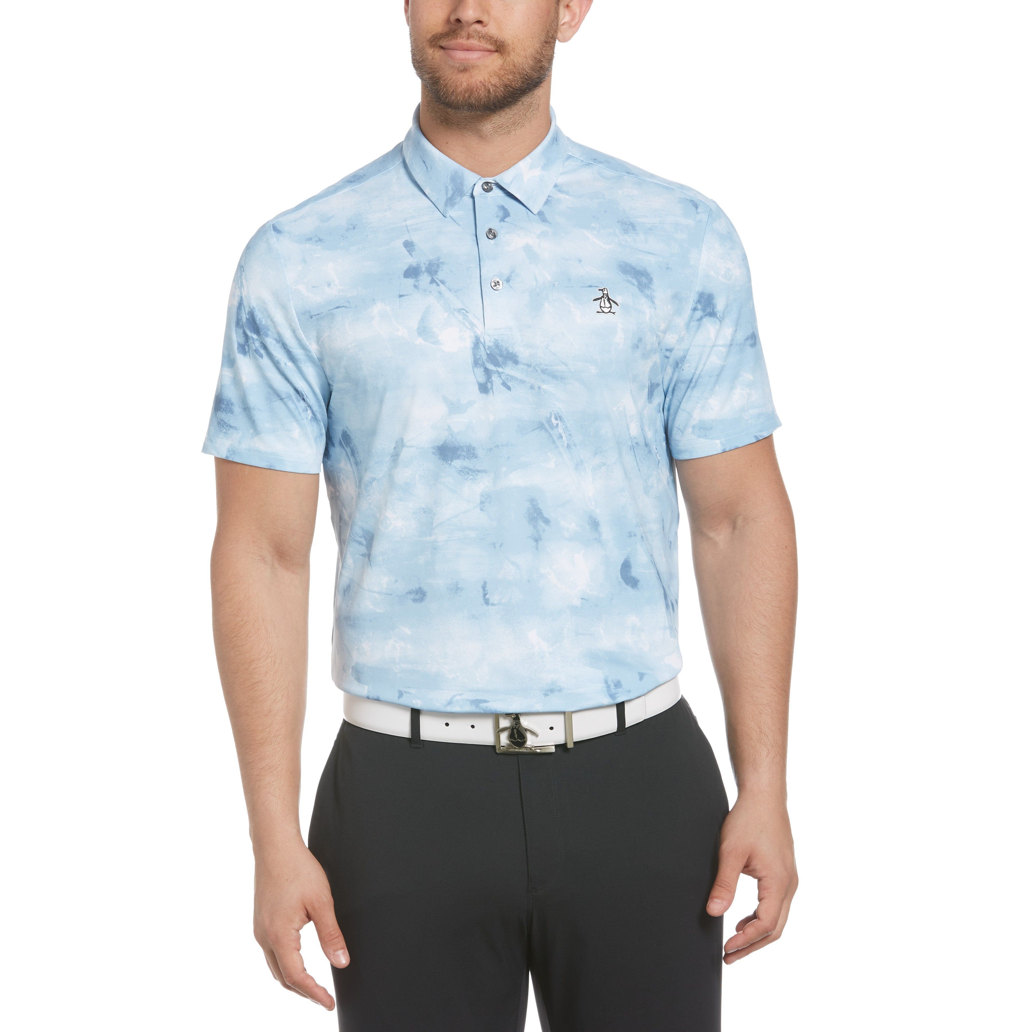 All Over Tie Dye Print Golf Polo sold by Original Penguin