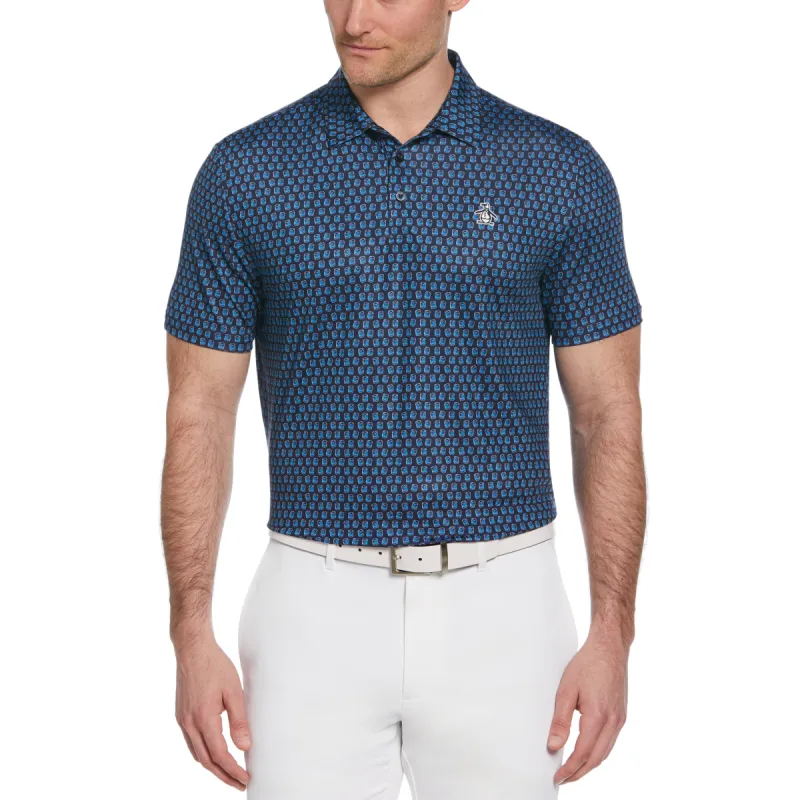 Novelty Old Fashioned Drink Print Golf Polo sold by Original Penguin