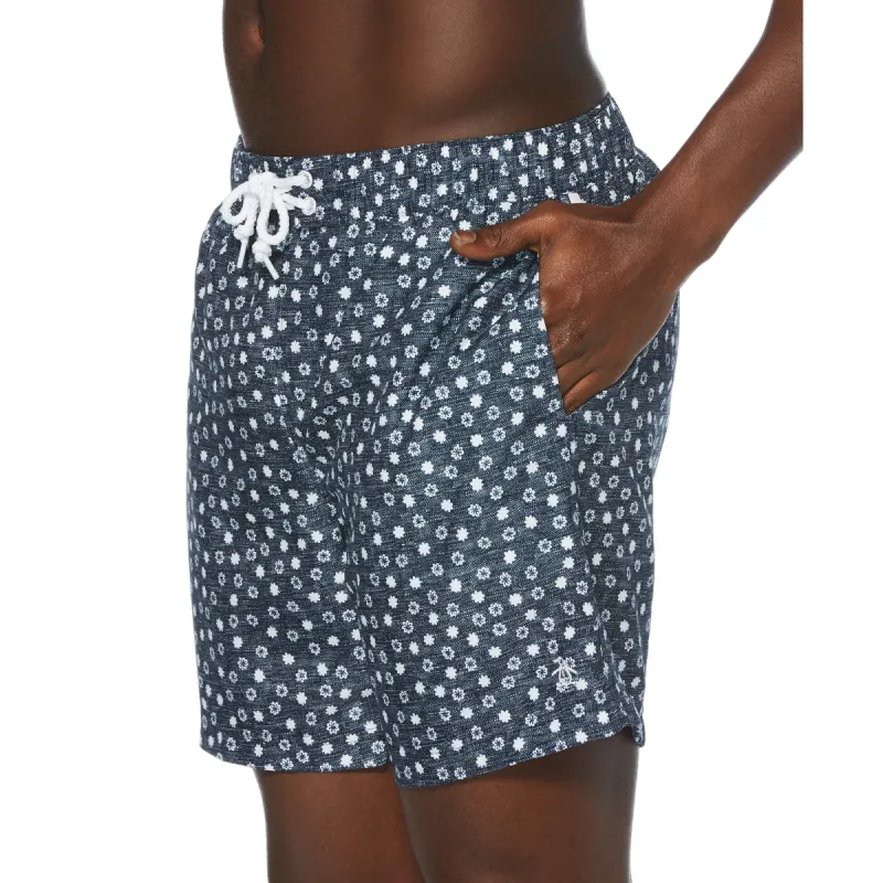 Snowflake Print Swim Short sold by Original Penguin