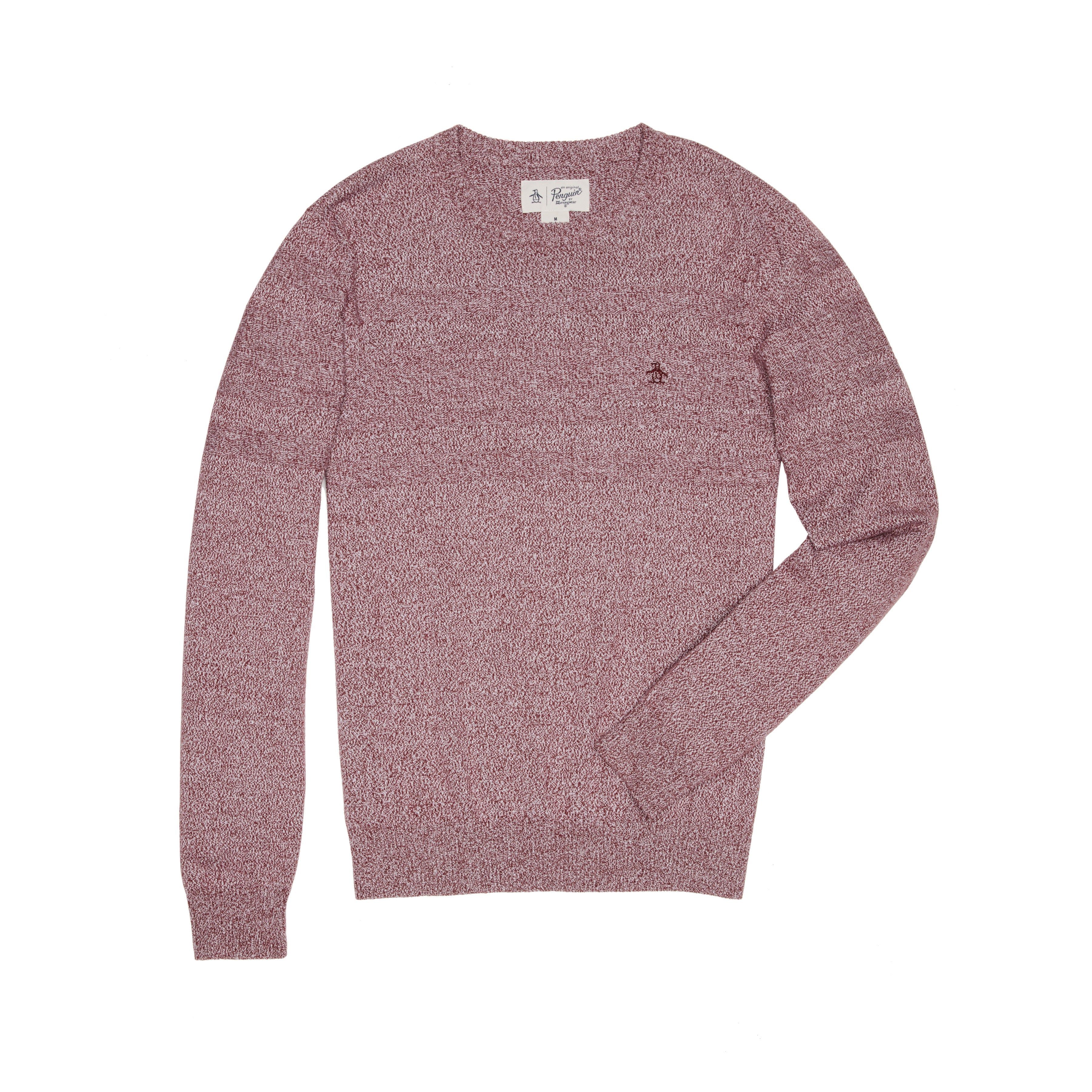 Marled Stripe Crew Neck Sweater sold by Original Penguin product image thumbnail 3