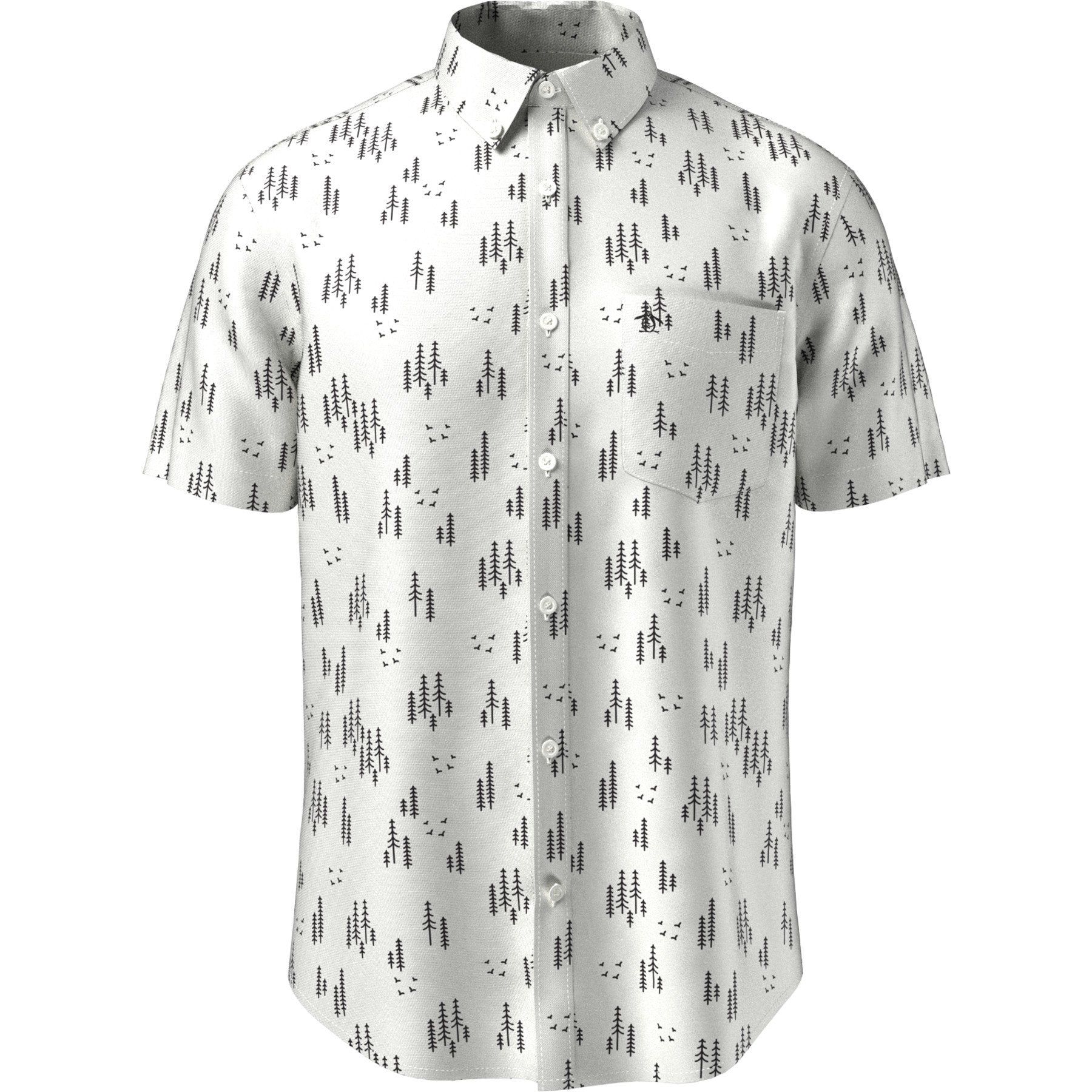 Forest Print Stretch Shirt sold by Original Penguin