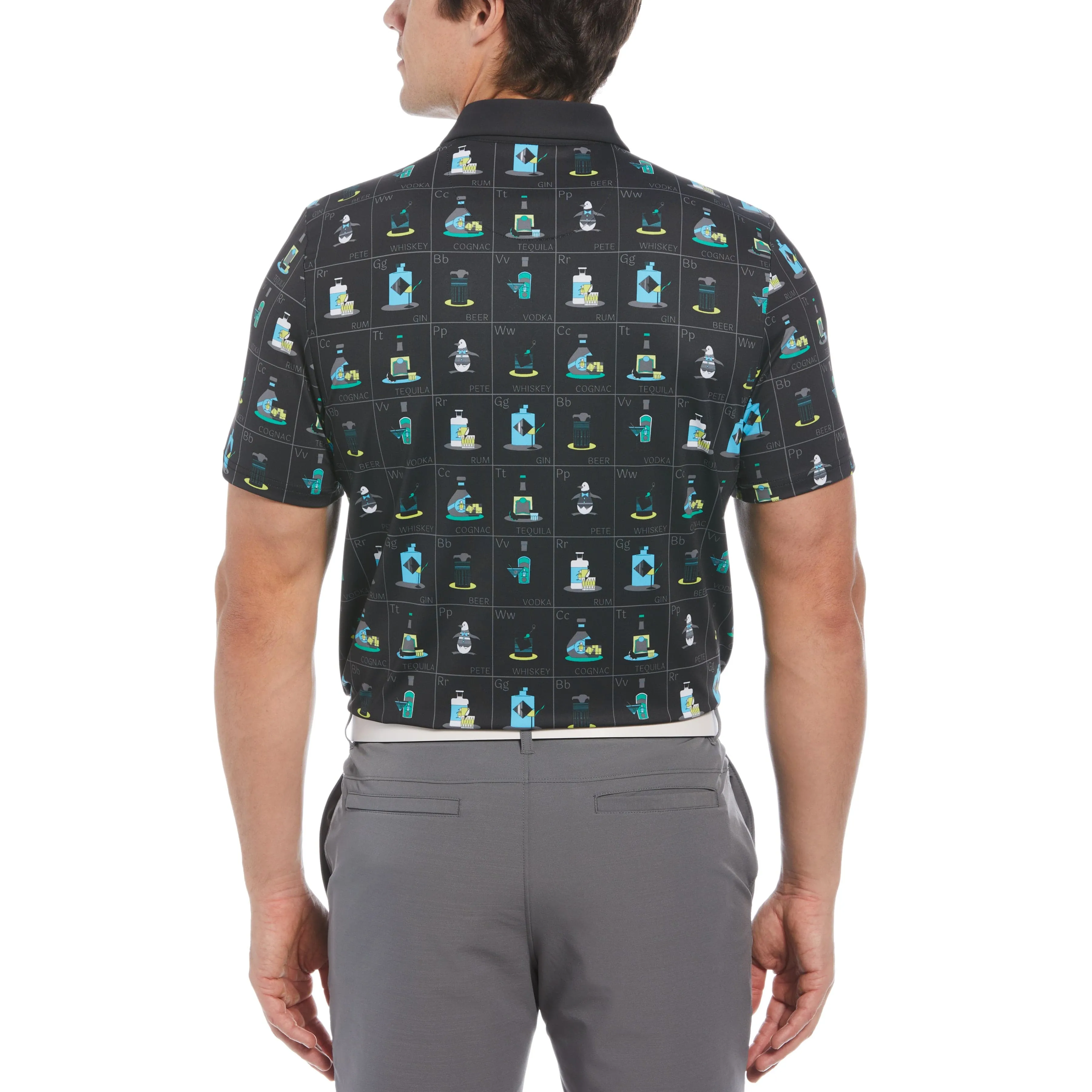 Pete's Flash Cards Print Golf Polo sold by Original Penguin product image thumbnail 3
