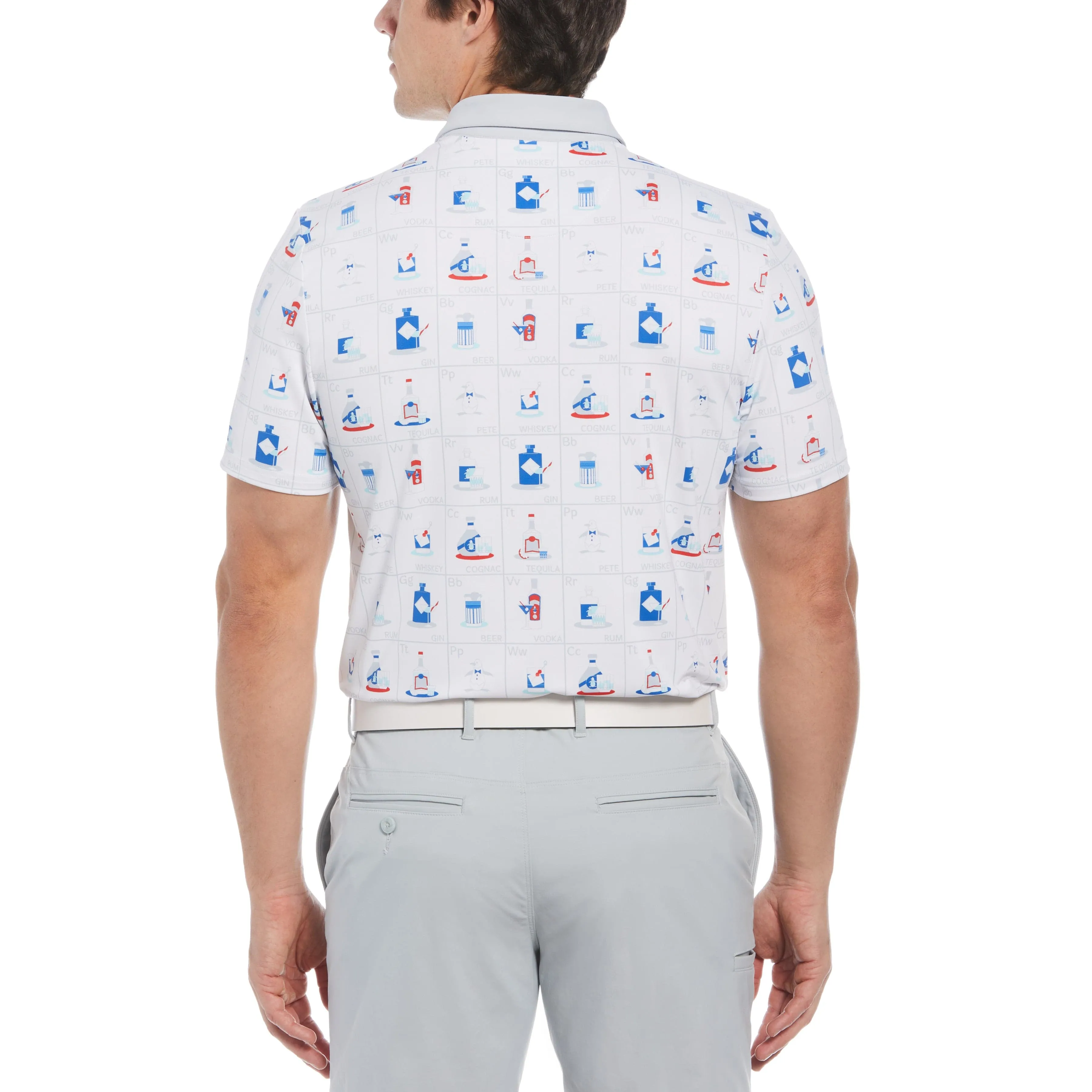 Pete's Flash Cards Print Golf Polo sold by Original Penguin product image thumbnail 3