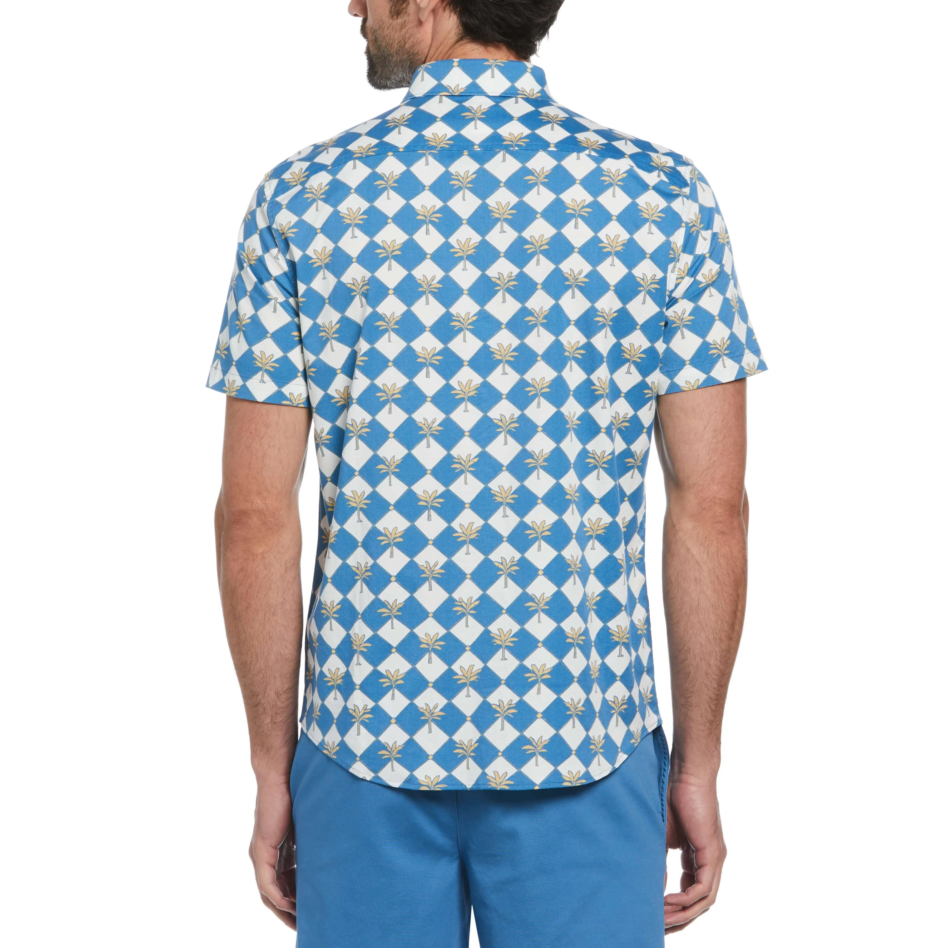Cotton Twill Palm Tree Tile Shirt sold by Original Penguin product image thumbnail 2