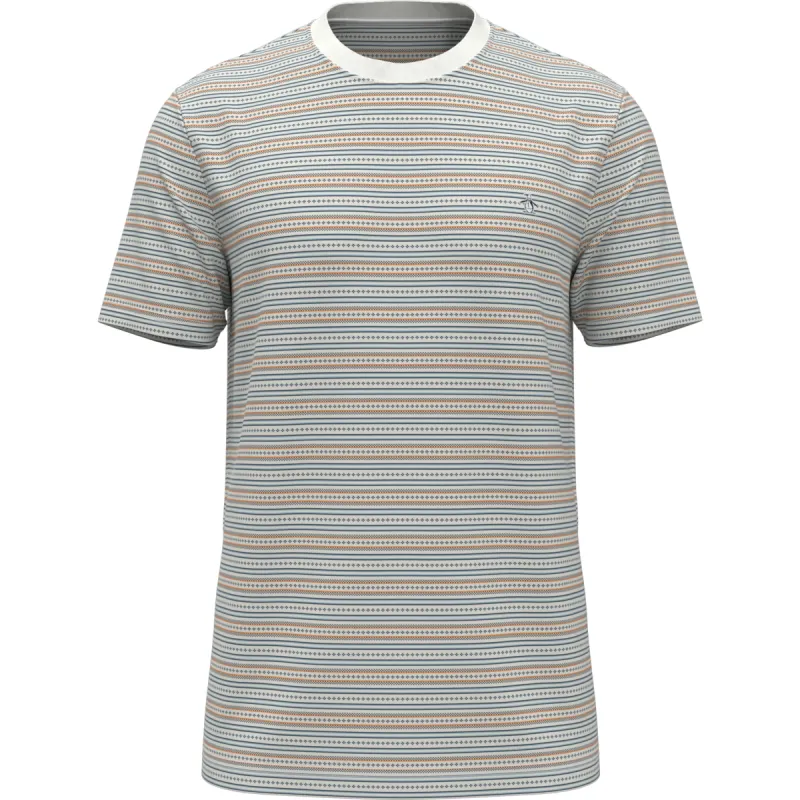 Cotton Jacquard Stripe Tee sold by Original Penguin
