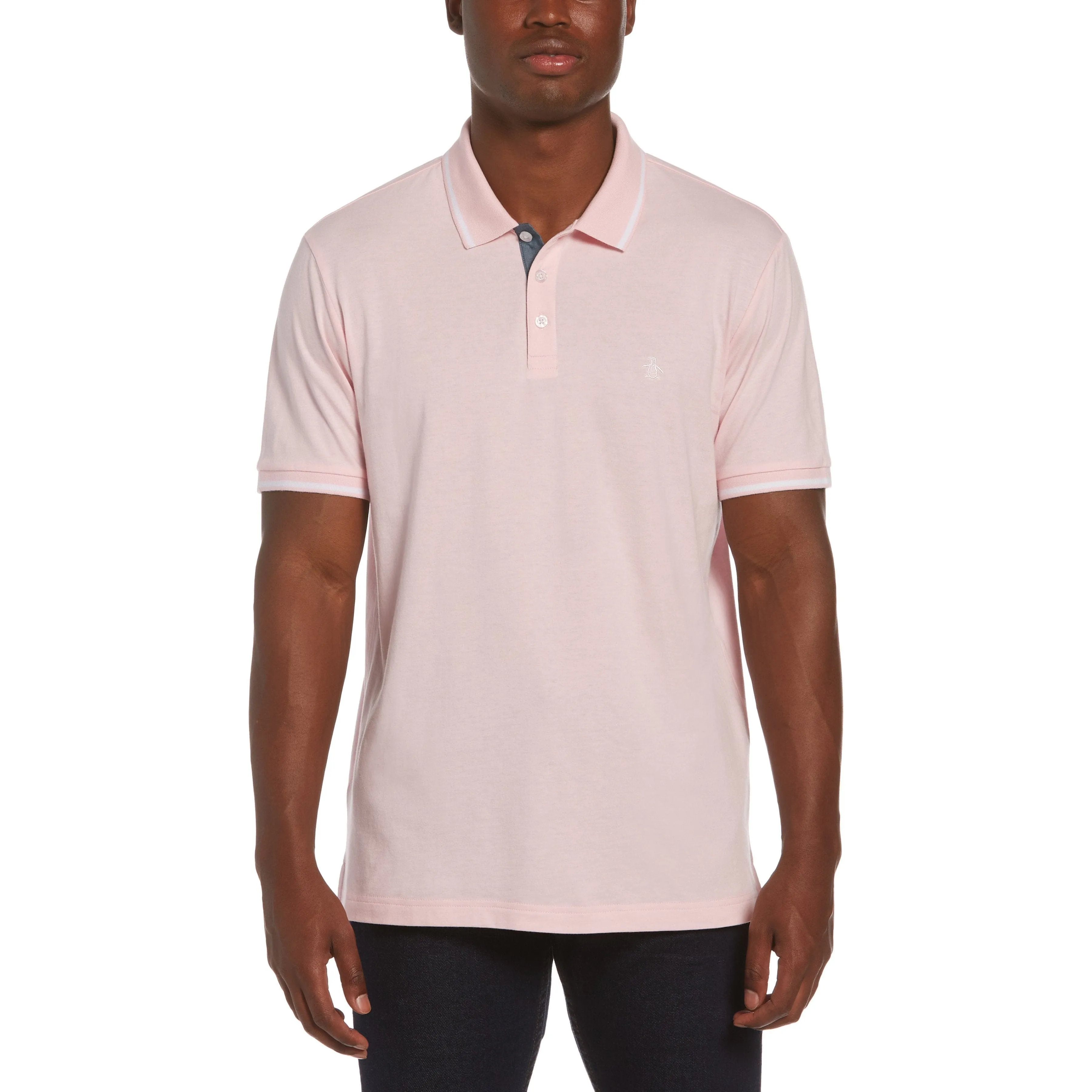 Tipped Jersey Polo sold by Original Penguin