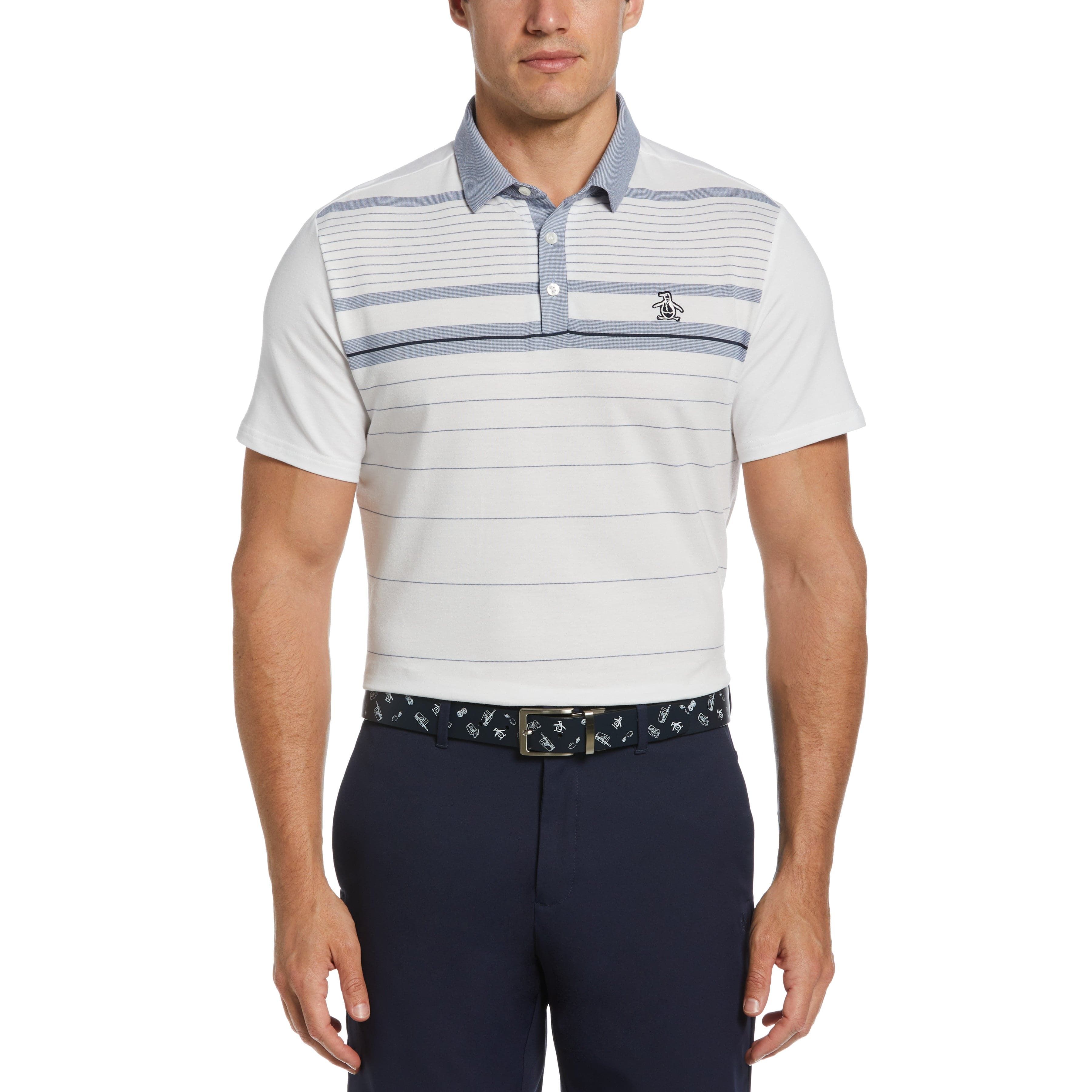 Heritage Fine Line Golf Polo sold by Original Penguin
