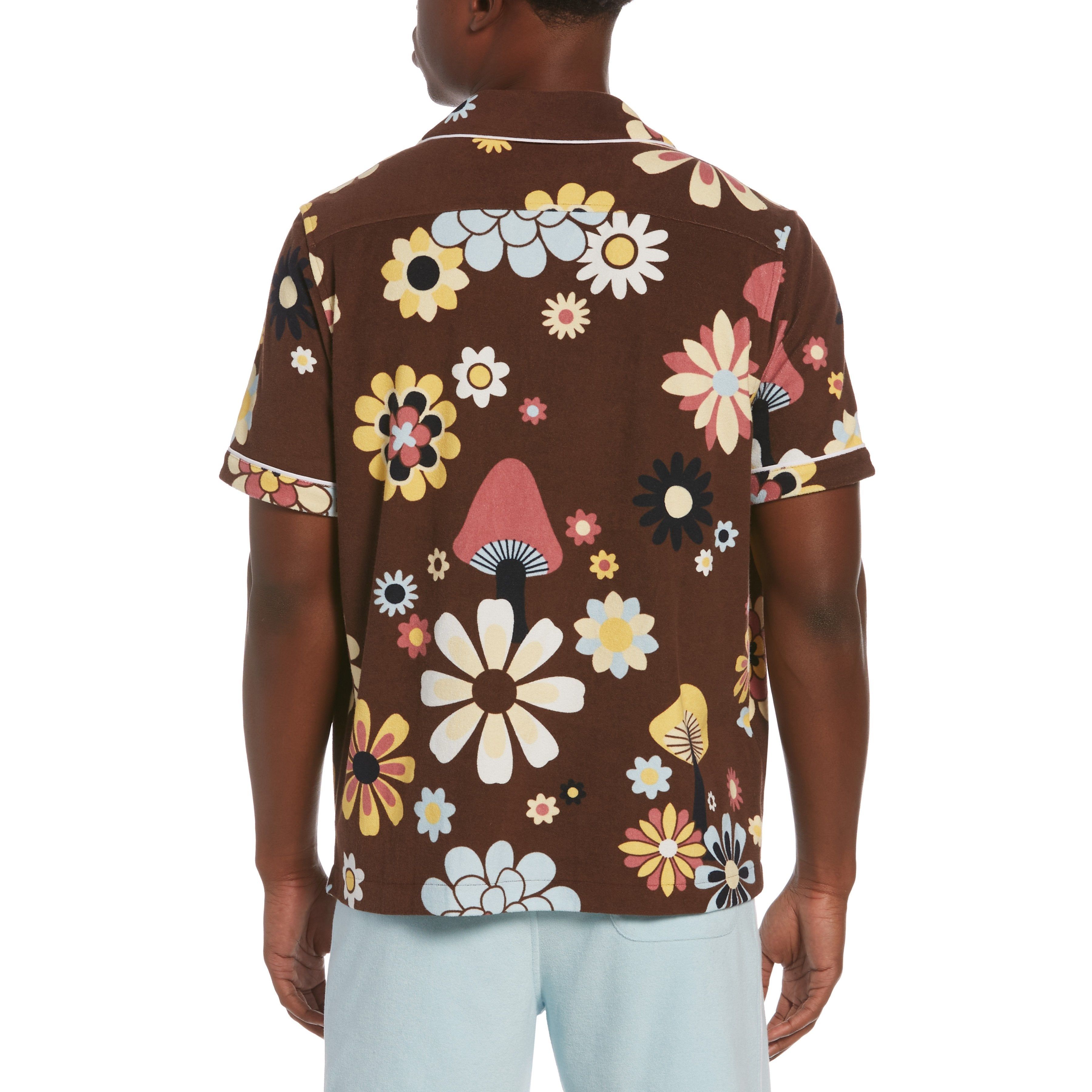 Floral Print Terry Cloth Shirt sold by Original Penguin product image thumbnail 2