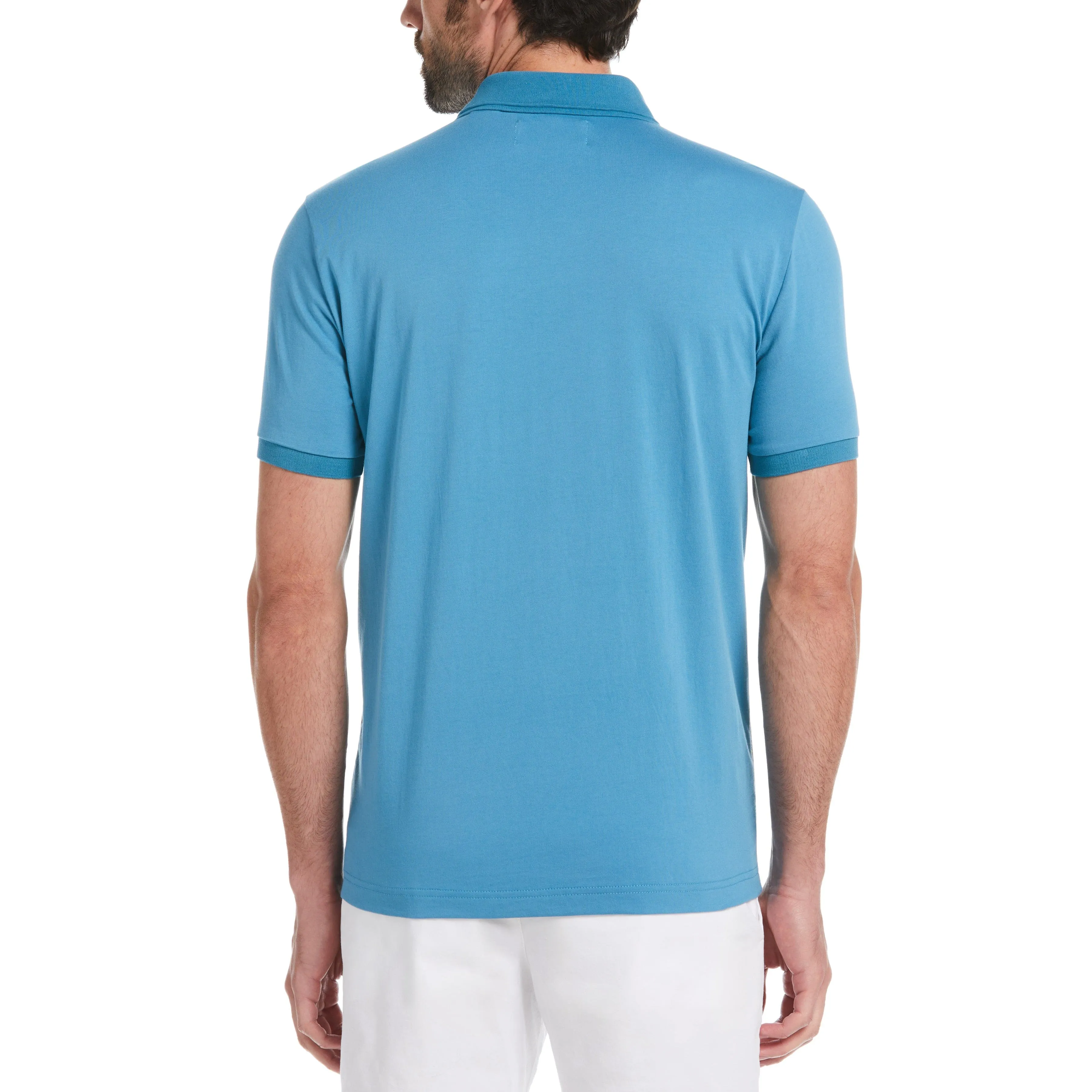 Cotton Jersey Geo Print Front Polo sold by Original Penguin product image thumbnail 2