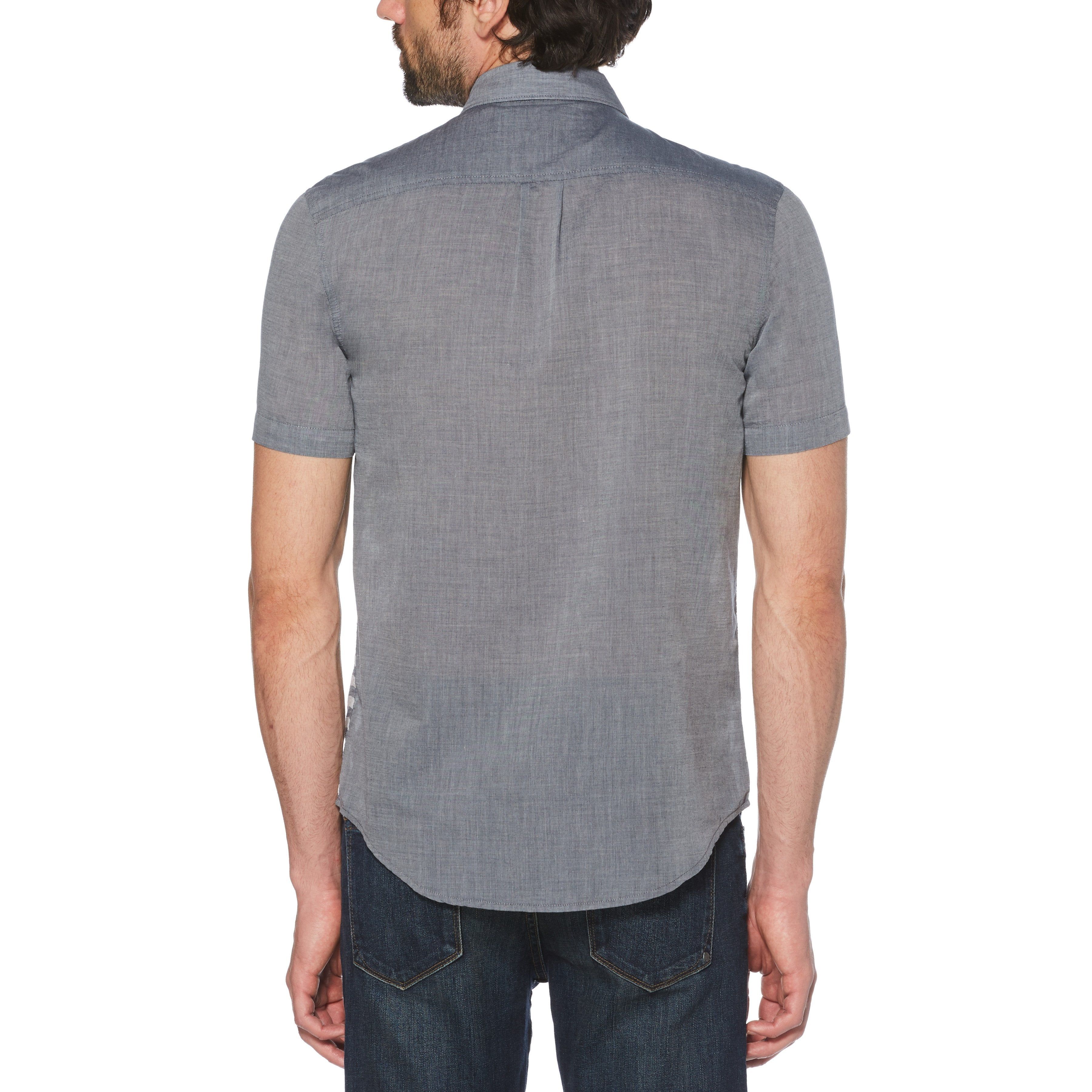 Engineered Stripe Rainbow Shirt sold by Original Penguin product image thumbnail 2