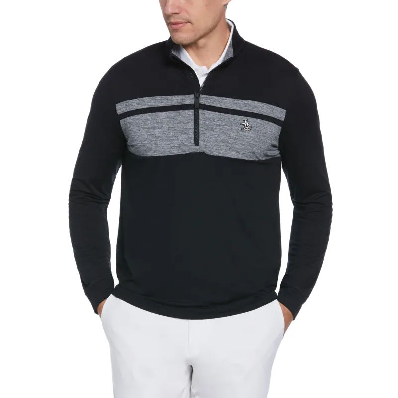 Color Block 1/4 Zip Golf Sweater sold by Original Penguin