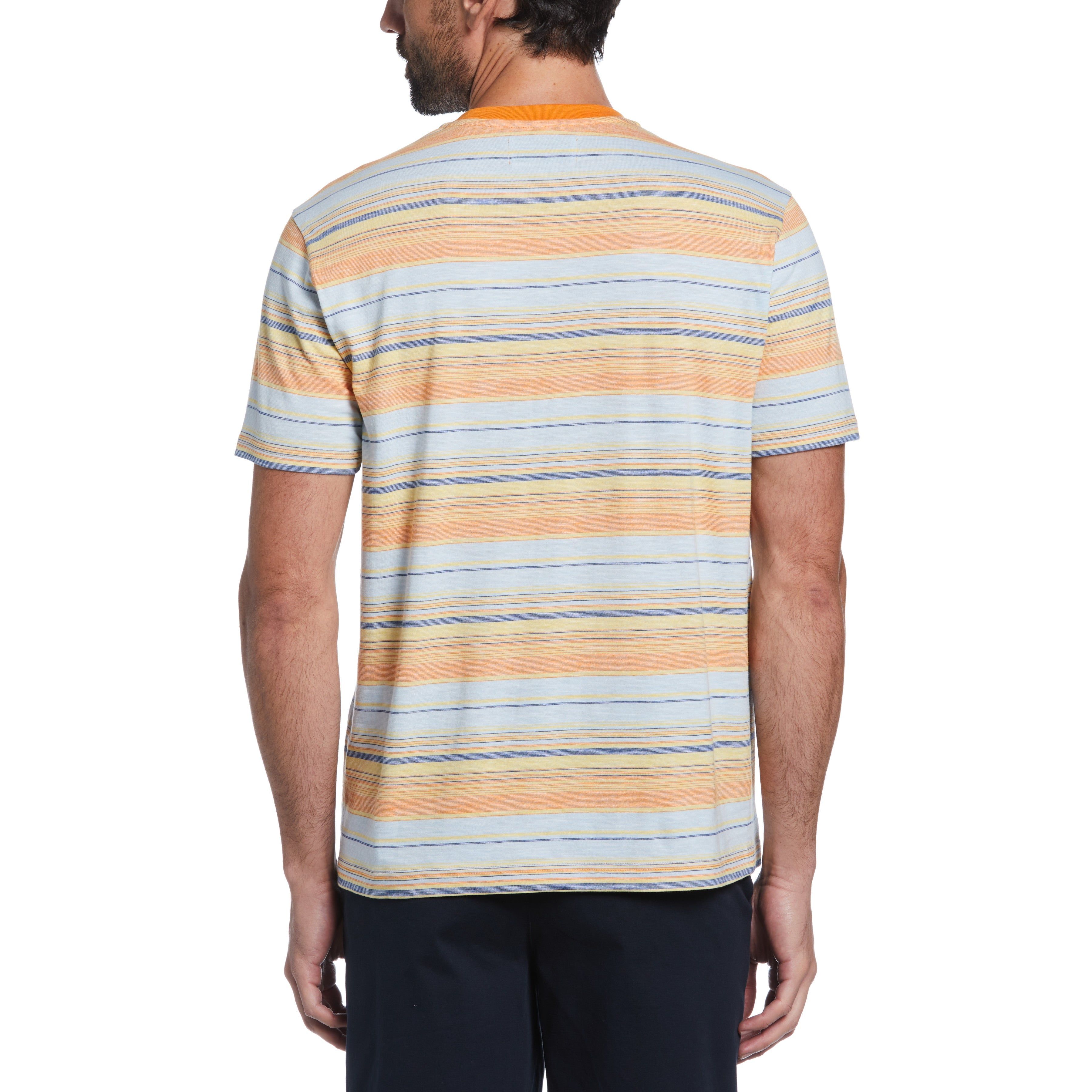 Slub Engineered Stripe Tee sold by Original Penguin product image thumbnail 2