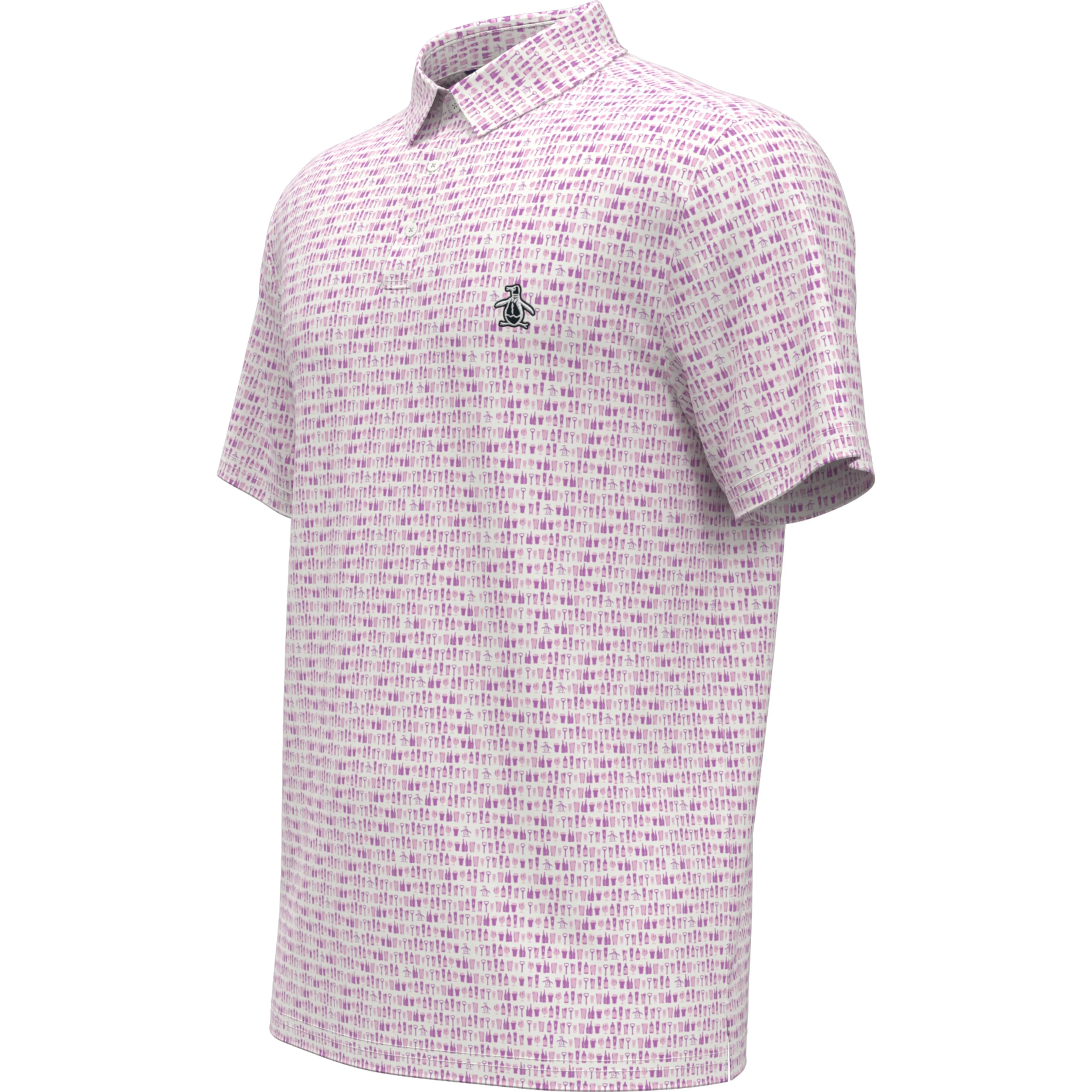 Have a Beer Print Golf Polo sold by Original Penguin product image thumbnail 3