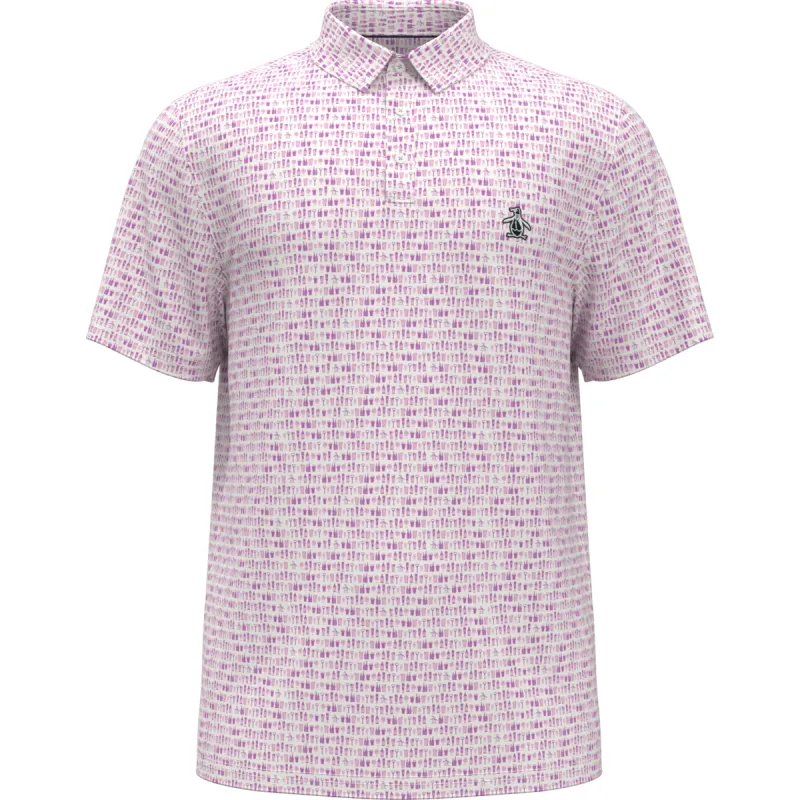 Have a Beer Print Golf Polo sold by Original Penguin
