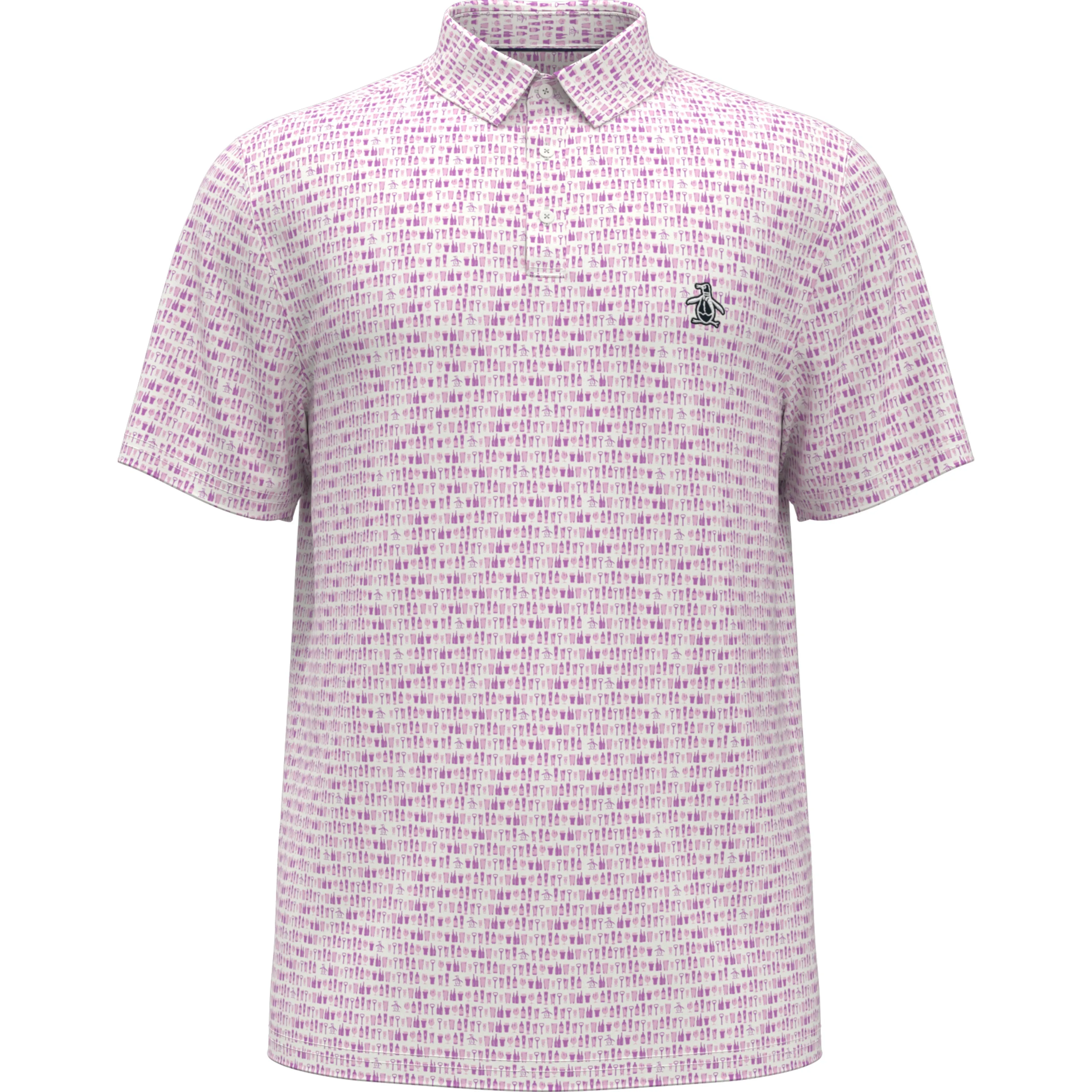 Have a Beer Print Golf Polo sold by Original Penguin