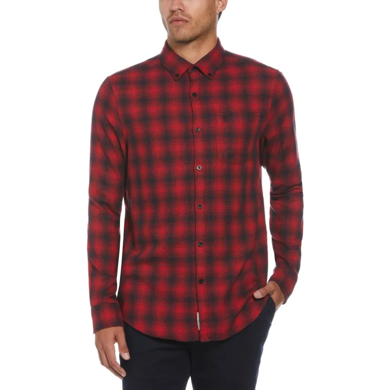 Buffalo Plaid Flannel Shirt sold by Original Penguin