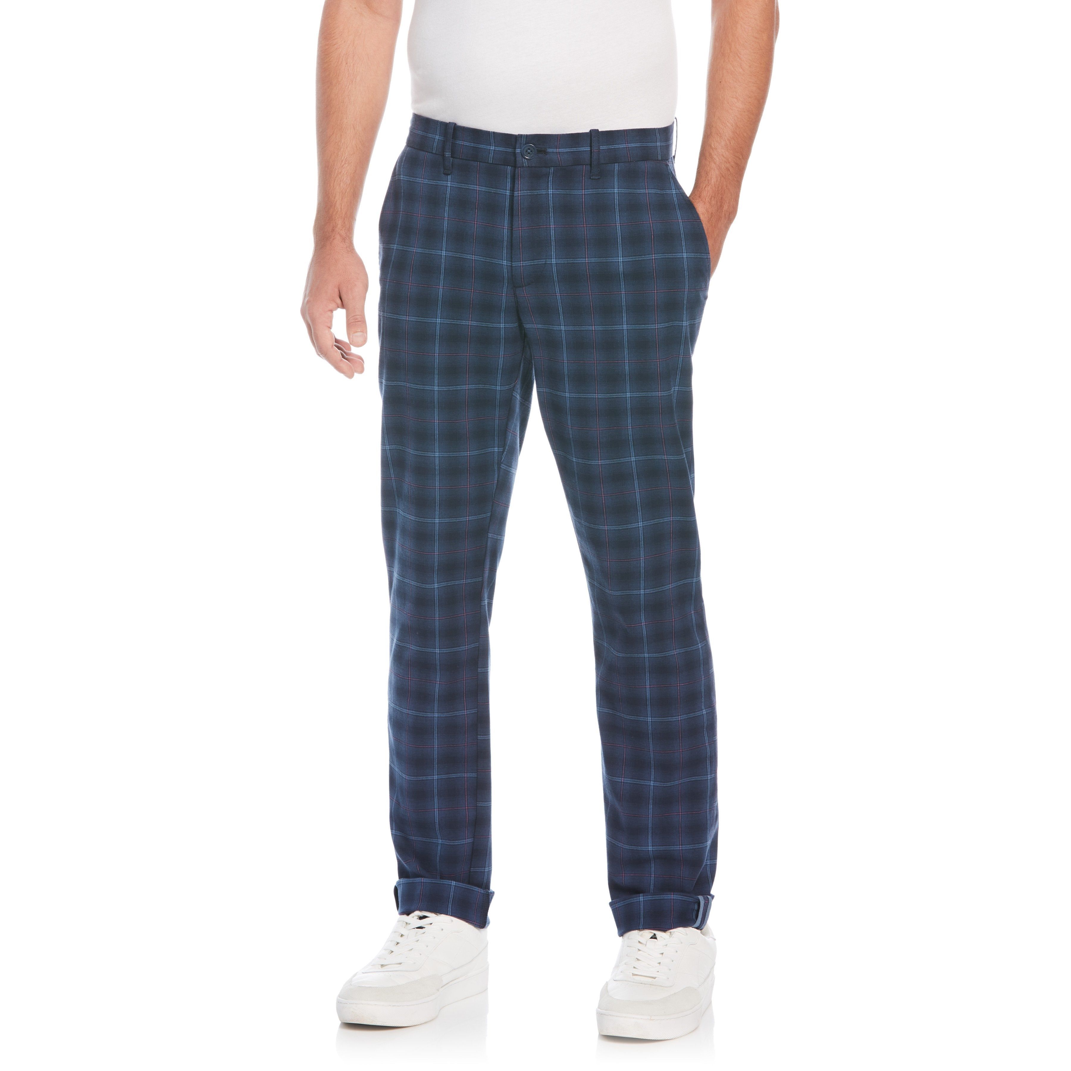 Elastic Waist Plaid Pant sold by Original Penguin