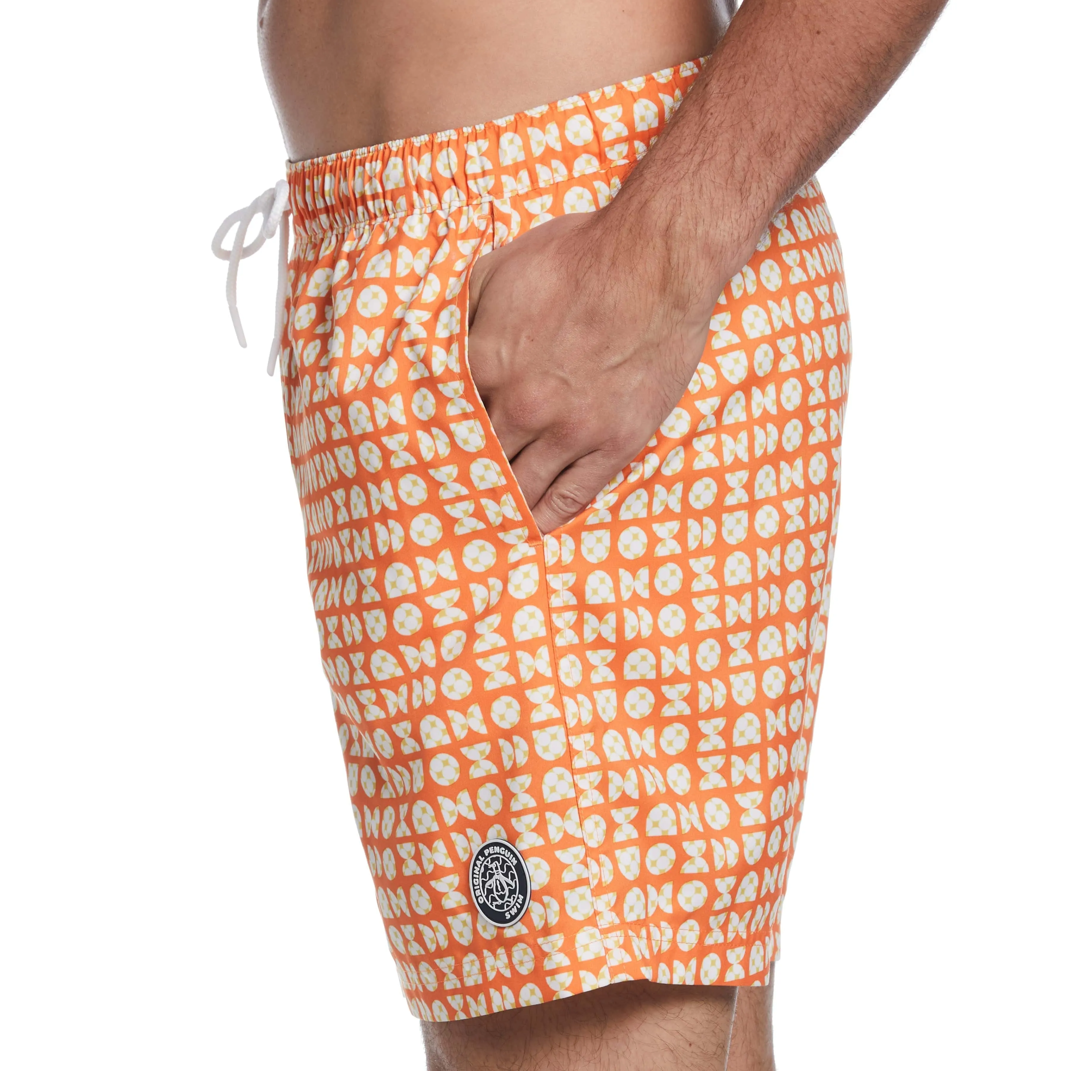 Half Circle Print Swim Short sold by Original Penguin product image thumbnail 2