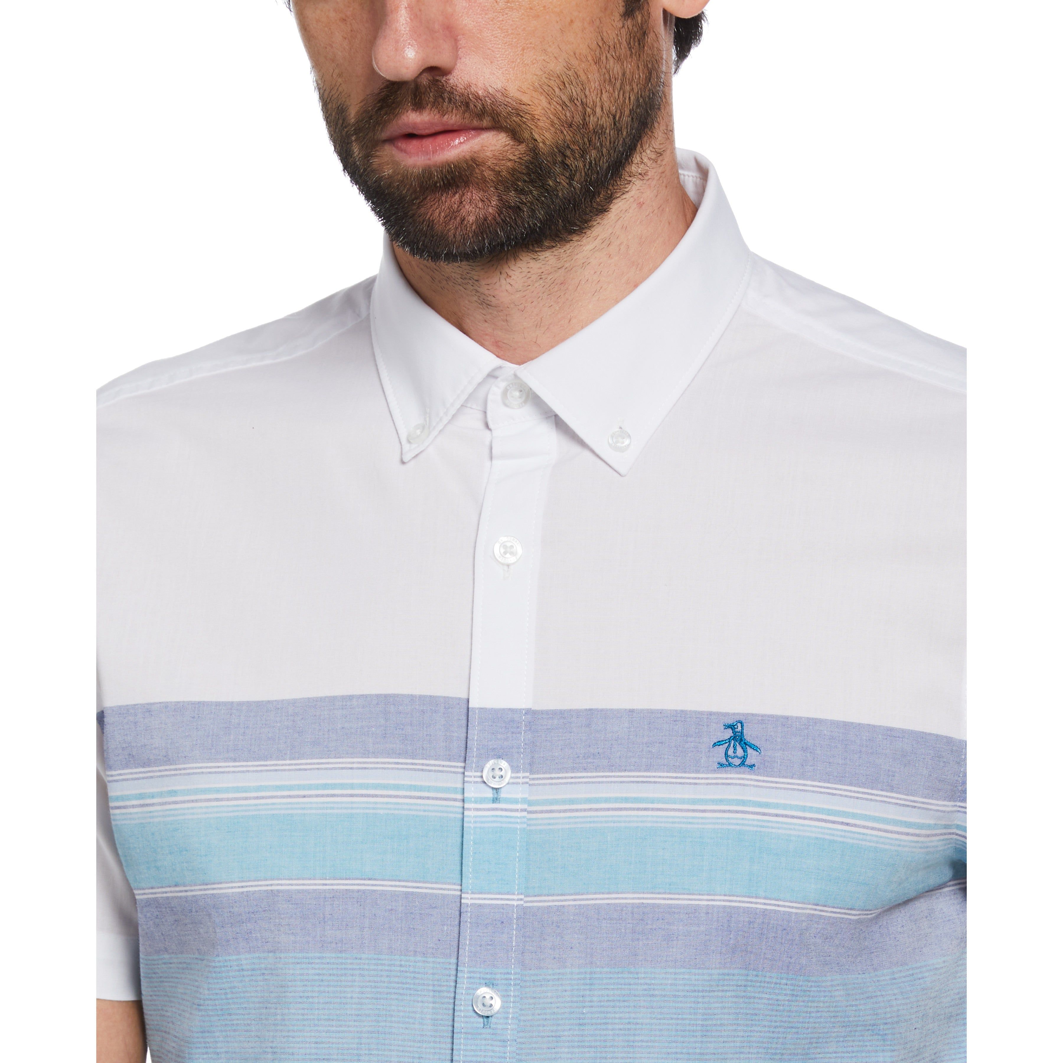 Color Block Stripe Shirt sold by Original Penguin product image thumbnail 3