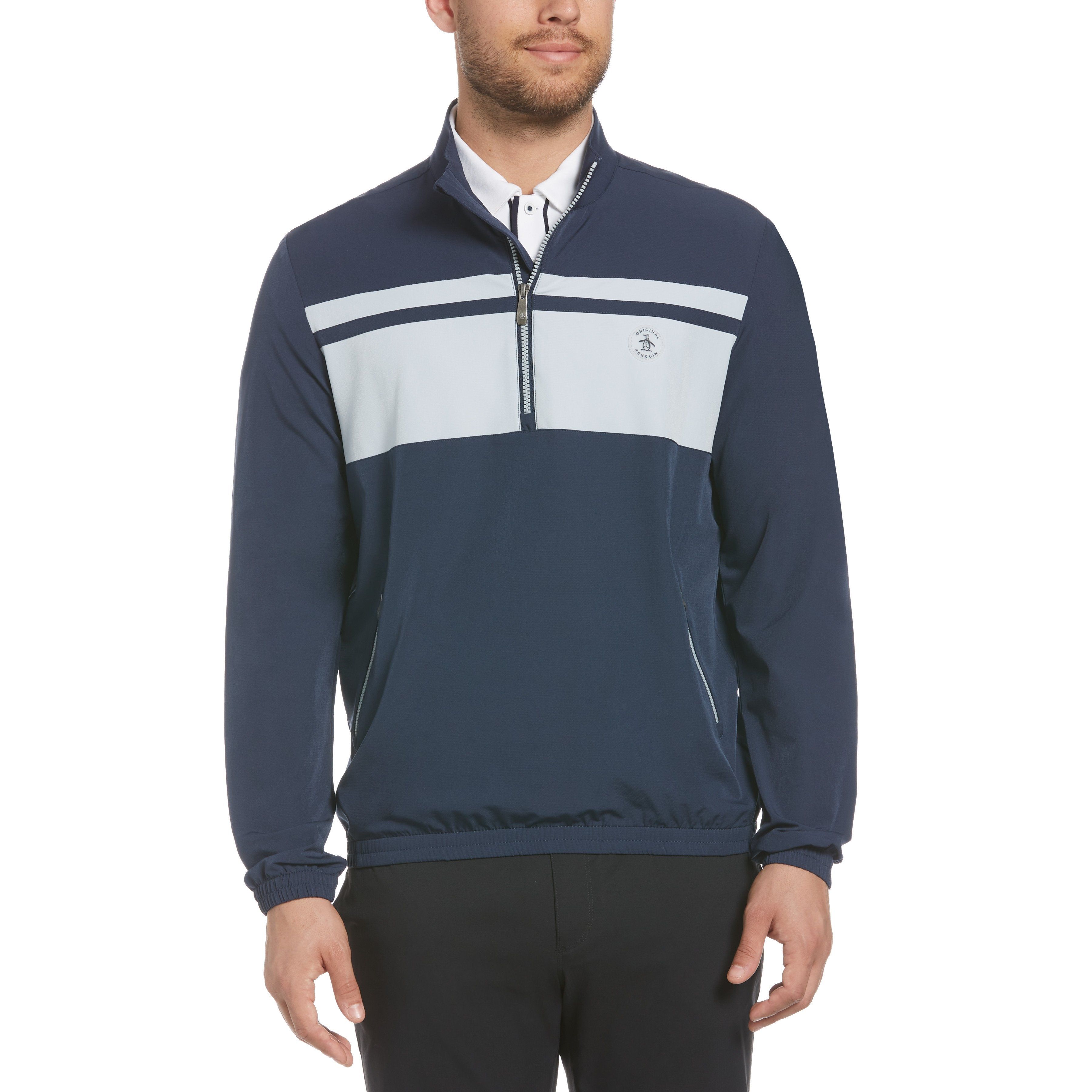 Quarter Zip Color Block Golf Jacket sold by Original Penguin