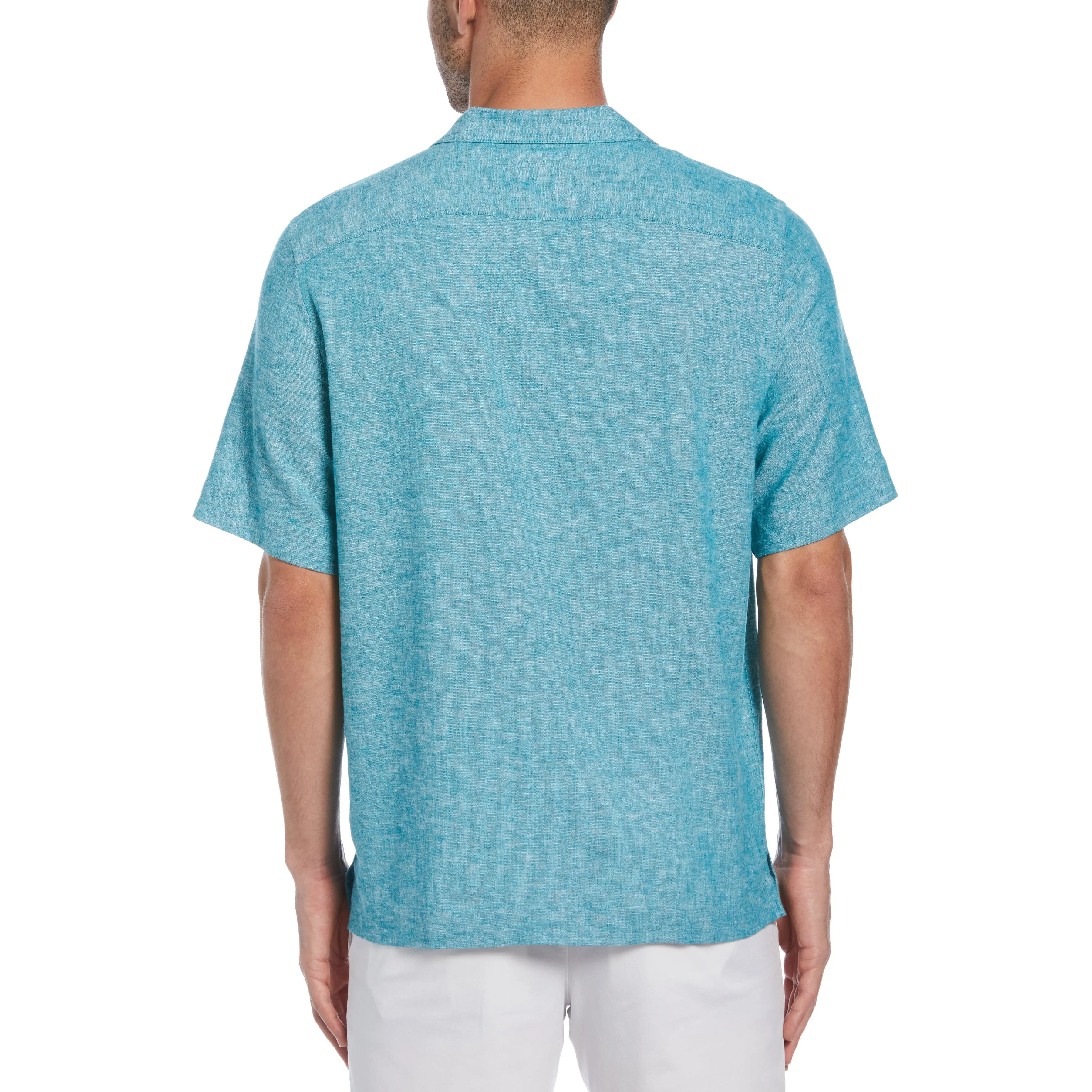 Ecovero™ Camp Collar Linen Shirt sold by Original Penguin product image thumbnail 2