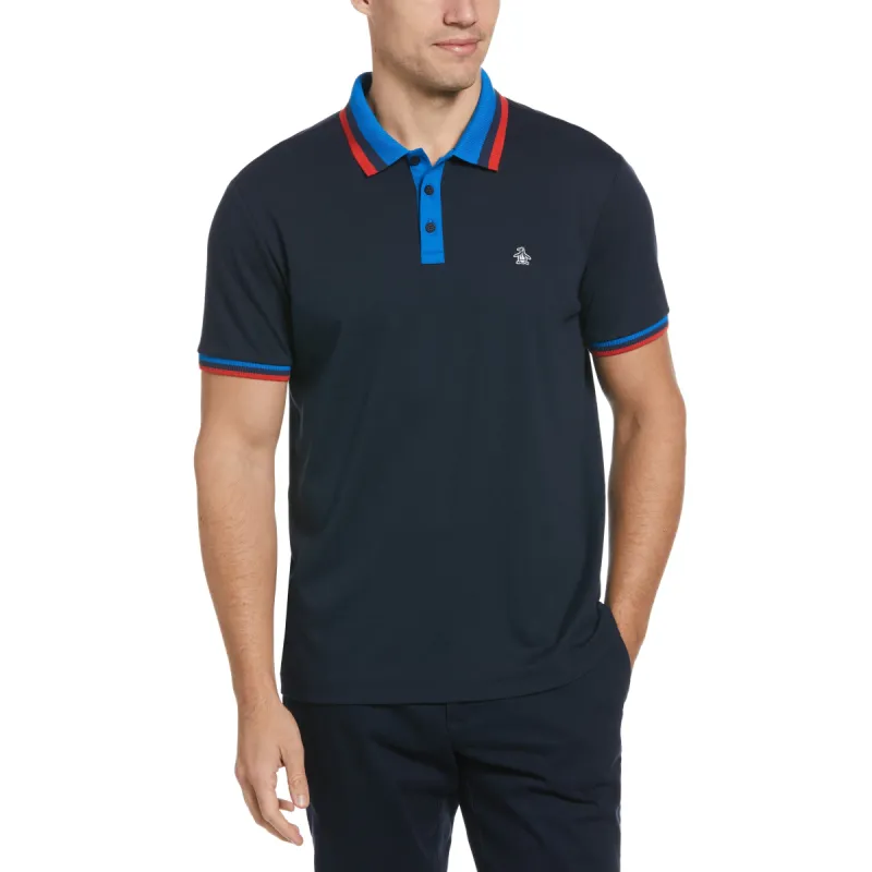 Ribbed Solid Polo sold by Original Penguin
