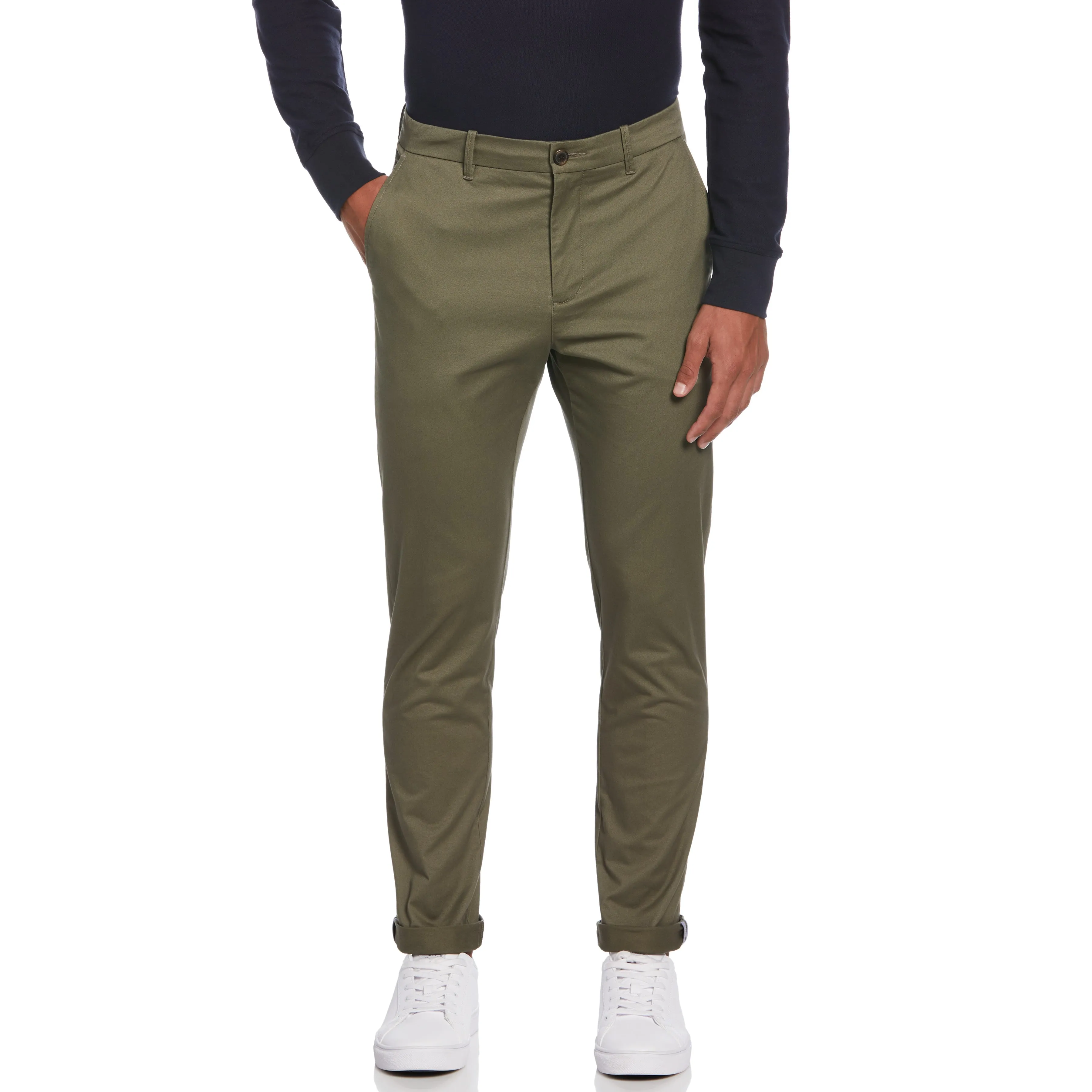 Premium Slim Fit Stretch Chino sold by Original Penguin