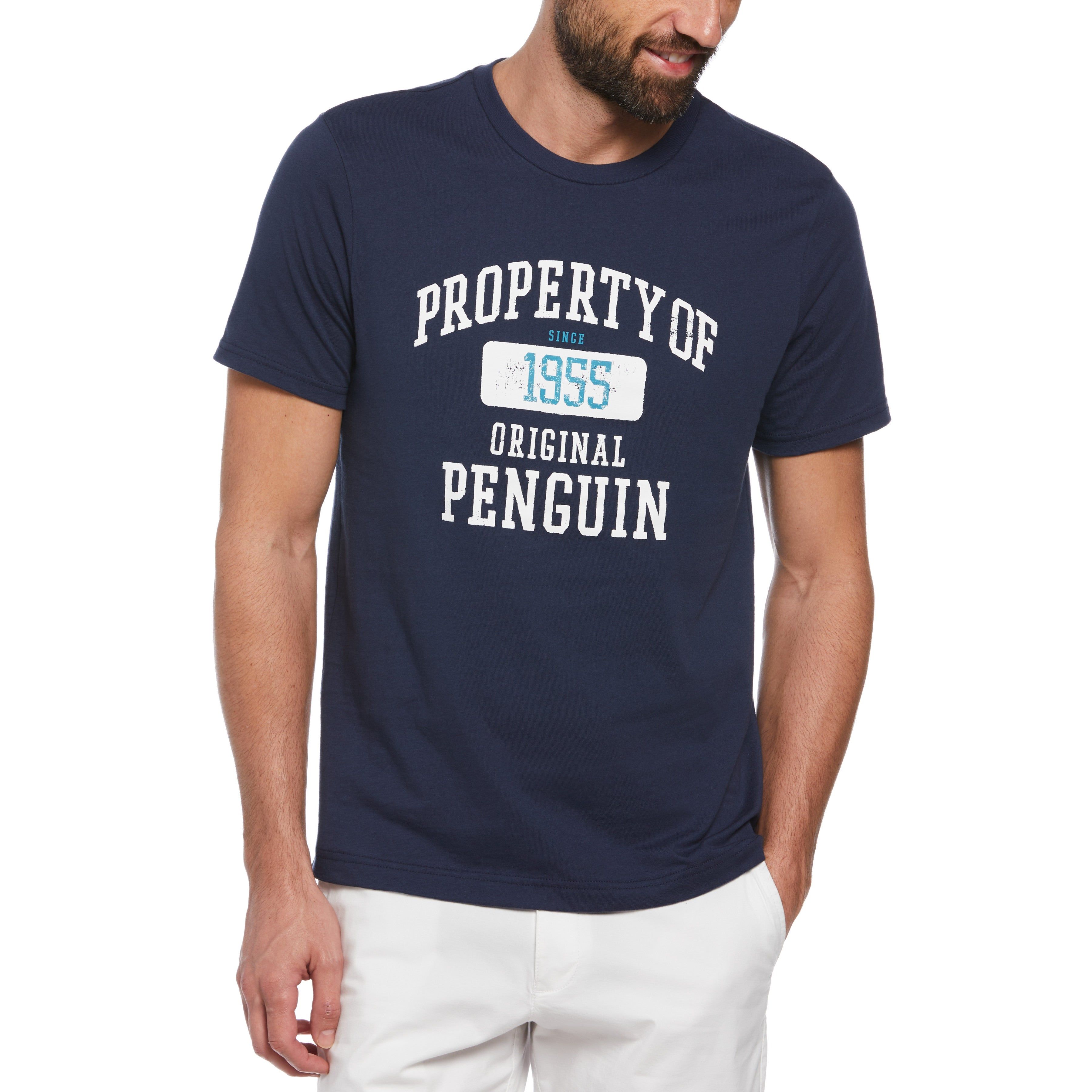Collegiate Logo Tee sold by Original Penguin