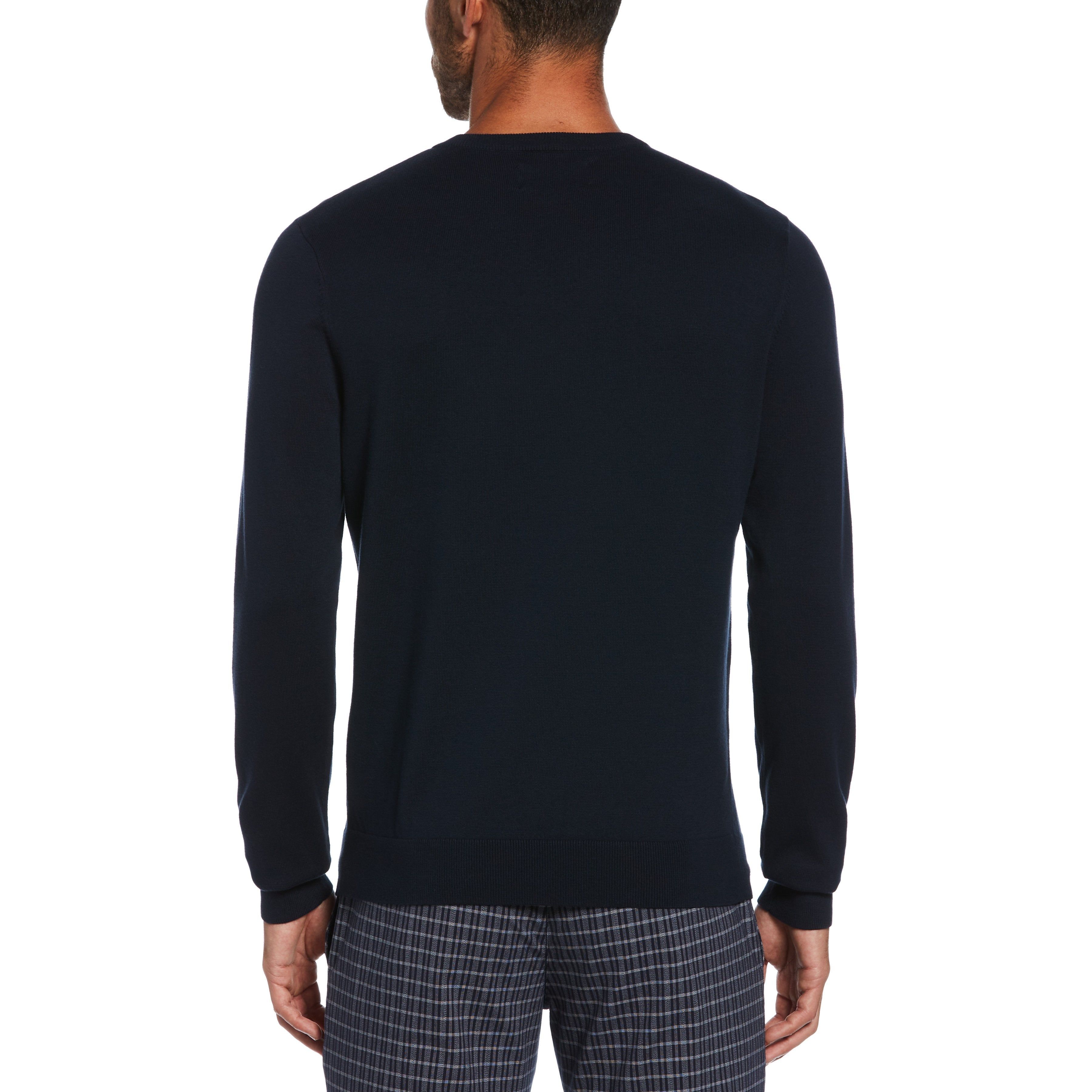 Combed Cotton V-Neck Sweater sold by Original Penguin product image thumbnail 2