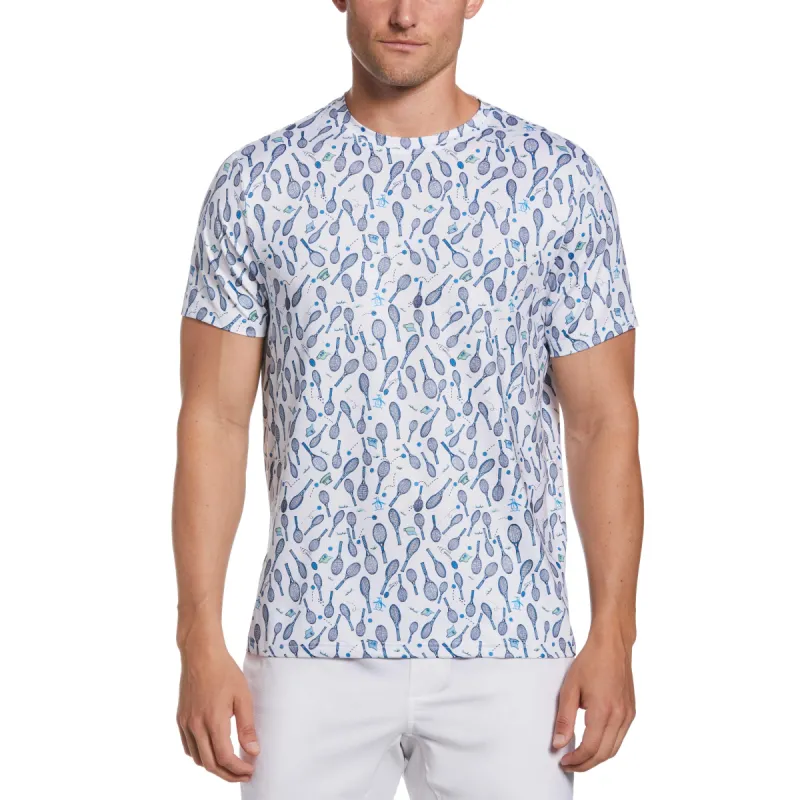 Novelty Print Tennis Tee sold by Original Penguin