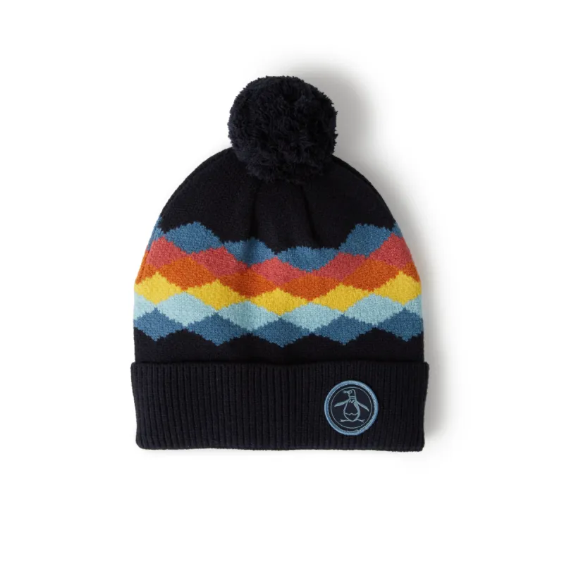 Jacquard Cuffed Beanie sold by Original Penguin