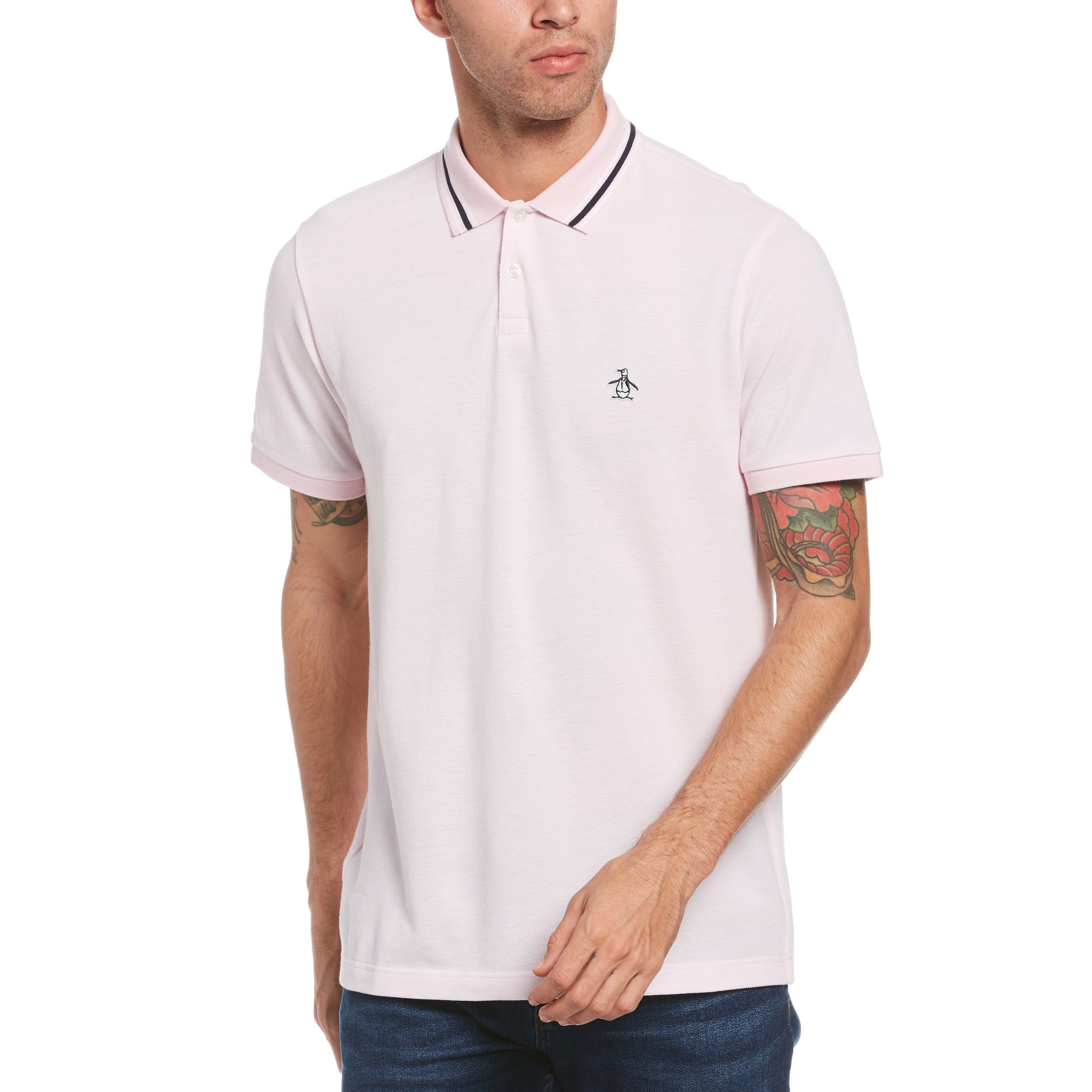 Birdseye Tipped Pique Polo sold by Original Penguin