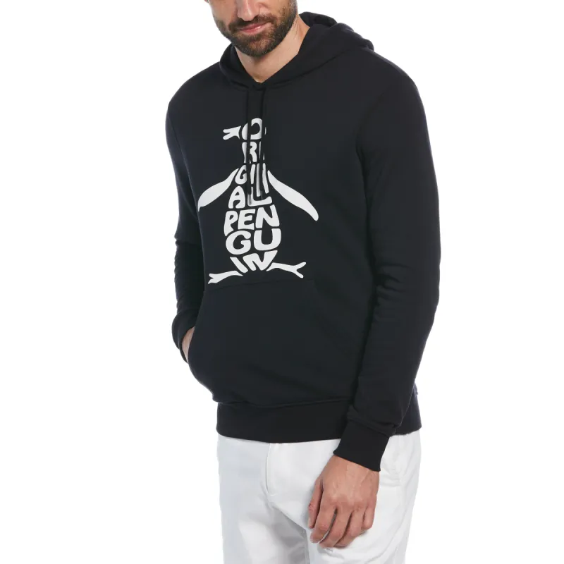 Pete Logo Fleece Hoodie sold by Original Penguin