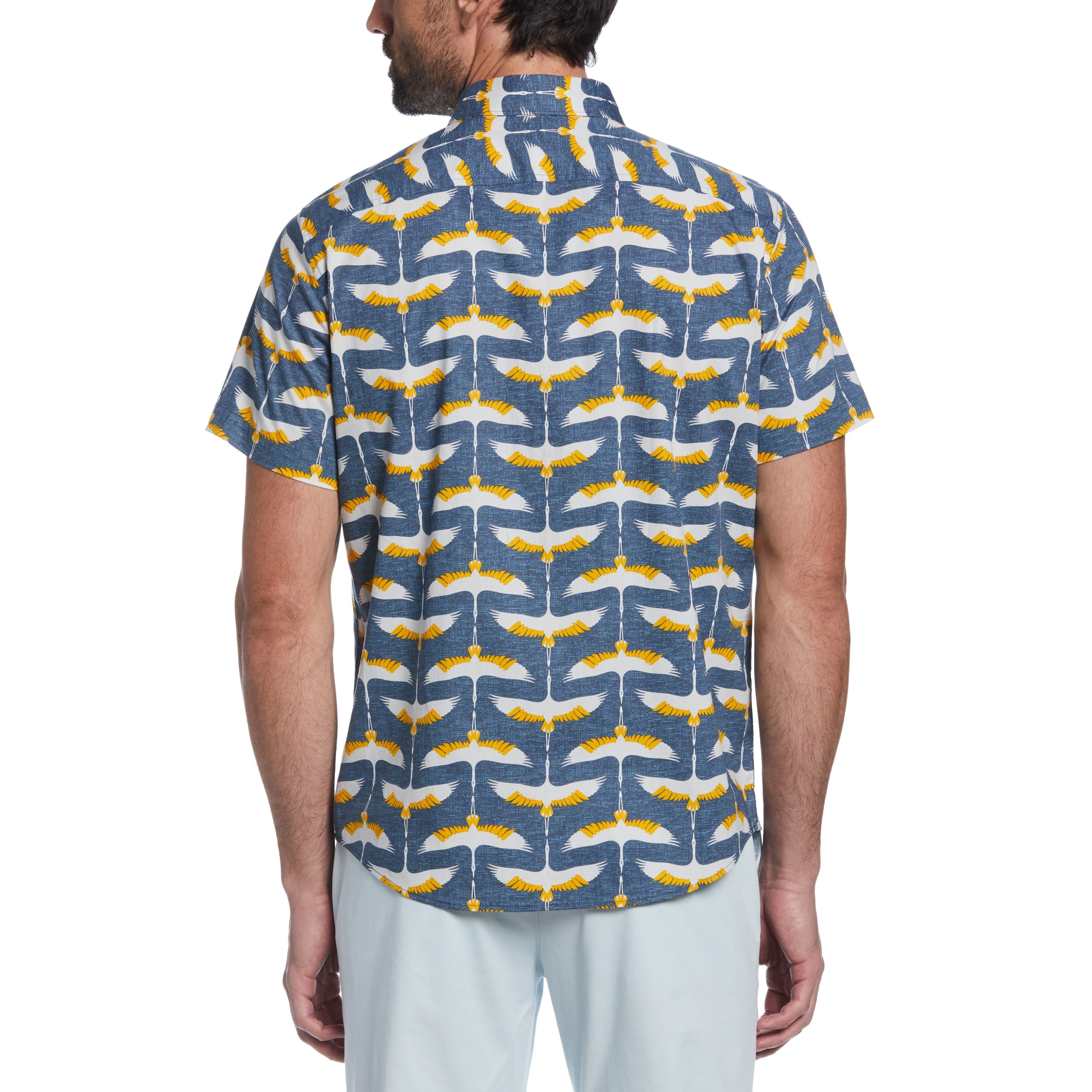 Woven Geometric Print Poplin Shirt sold by Original Penguin product image thumbnail 2