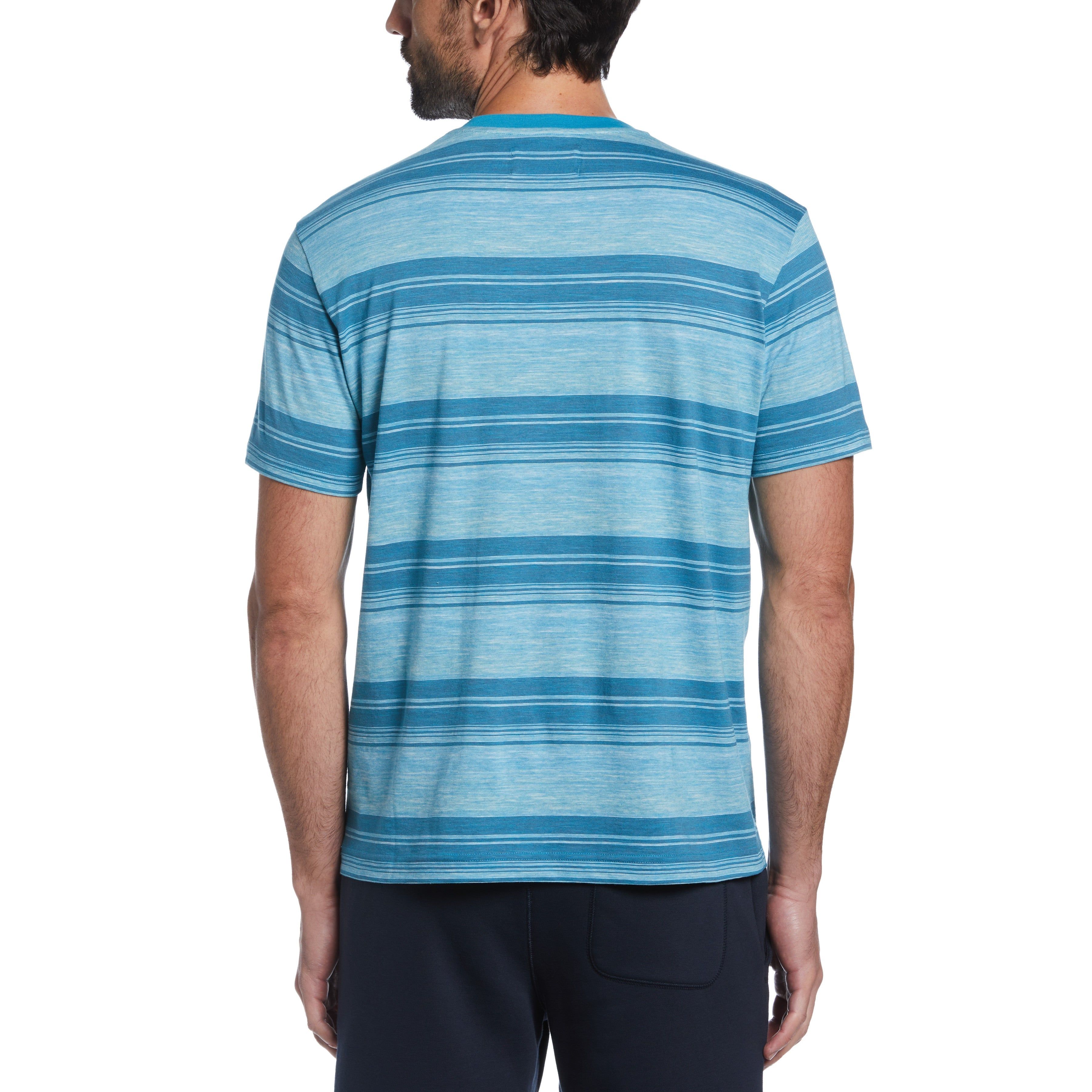 Slub Engineered Stripe Tee sold by Original Penguin product image thumbnail 2