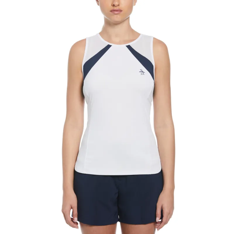 Women's Color Block Tennis Tank sold by Original Penguin