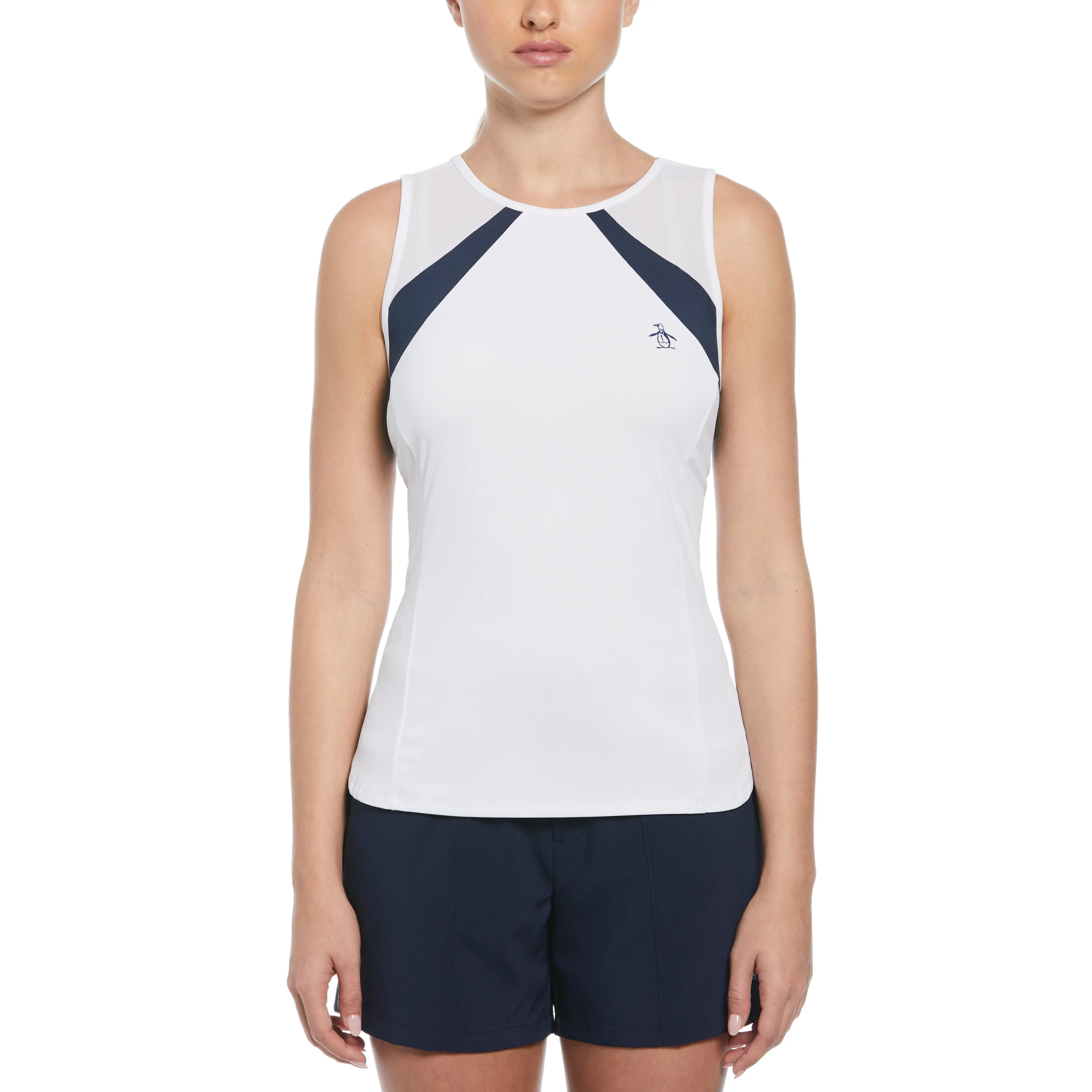 Women's Color Block Tennis Tank sold by Original Penguin