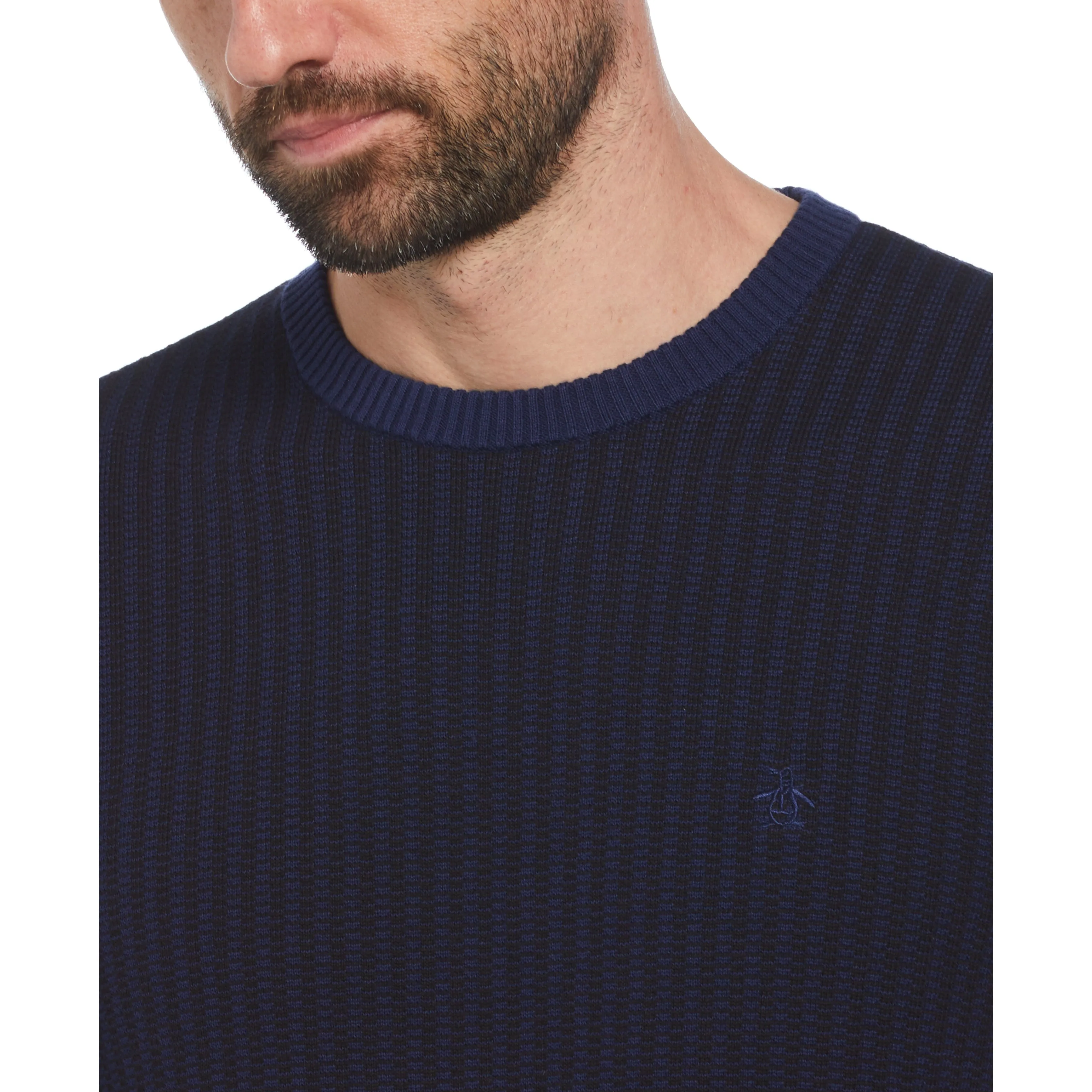 Tonal Jacquard Sweater sold by Original Penguin product image thumbnail 3